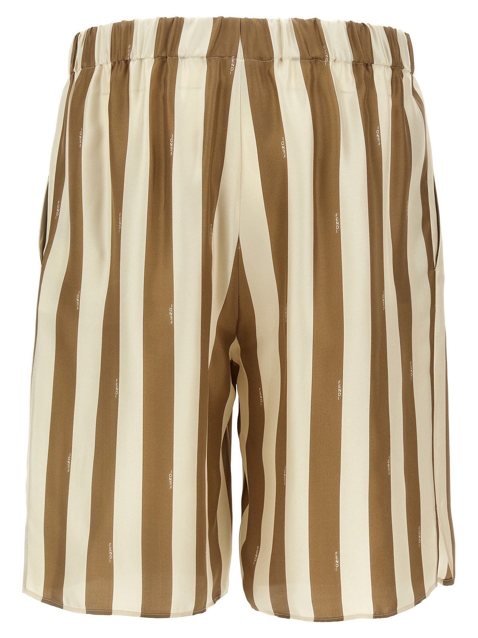 Fendi Bermuda Pequin – 100% silk - view 2