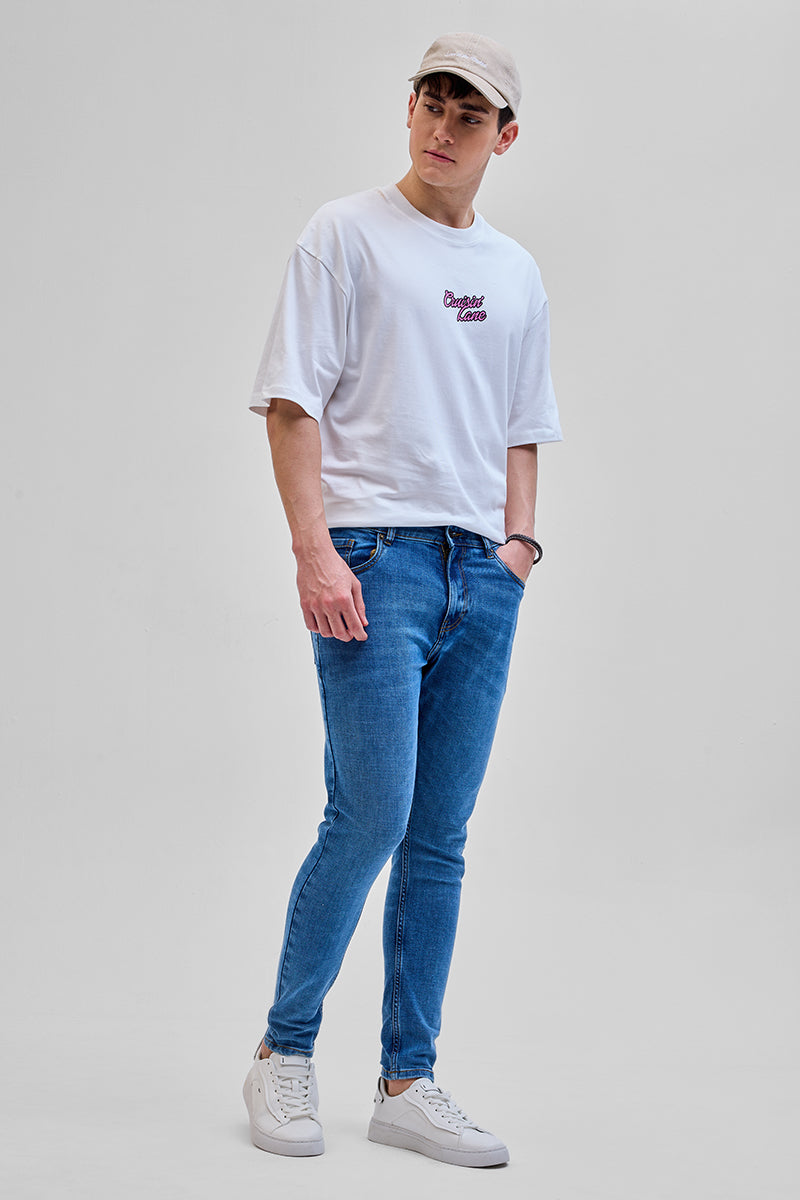 SNITCH Blue Skinny Fit Jeans - view 3