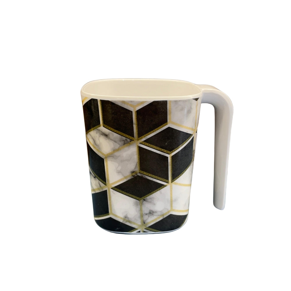 Terraware Melamine Rhombus Square Mug | 1 Pc - view 3
