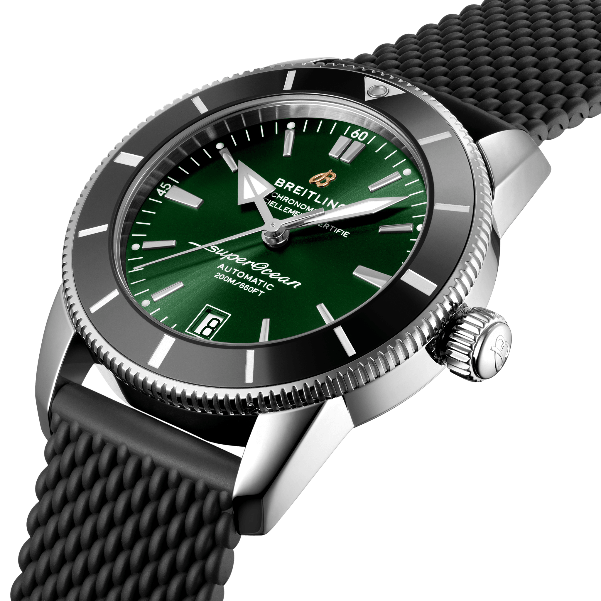 Breitling Superocean Heritage B20 Green Dial Men 42mm