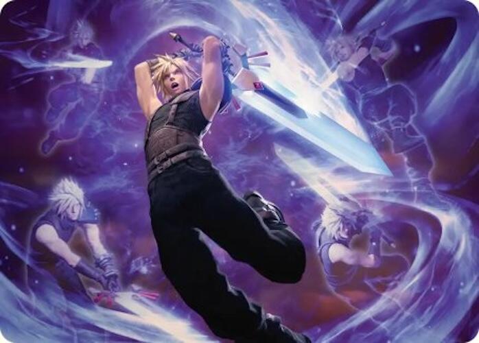 Magic 23/53 - Cloud's Limit Break Art Card [FINAL FANTASY: Art Series] [Non-Stamped]