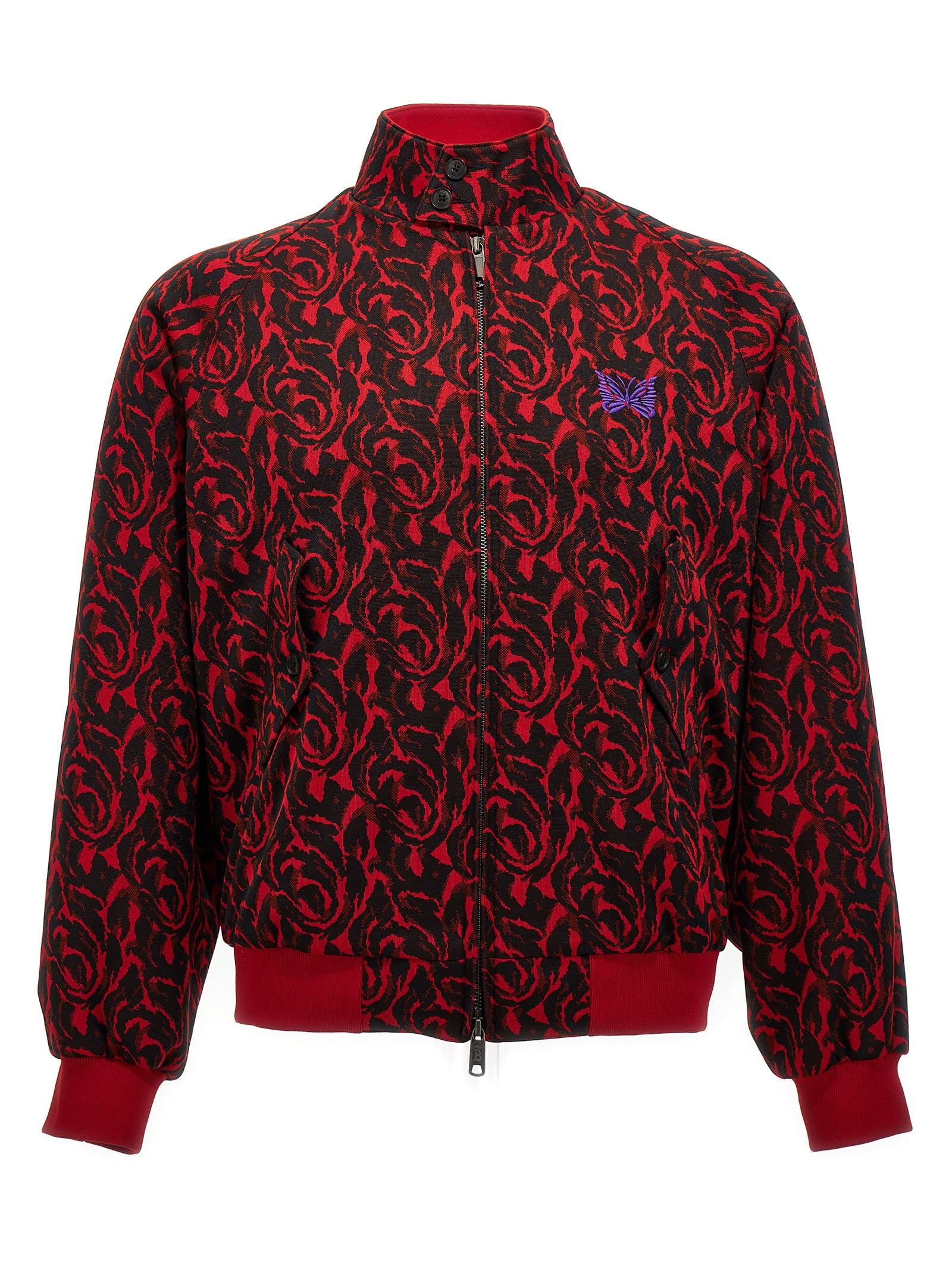Baracuta Jacquard Needles Bomber Jacket – 100% polyester