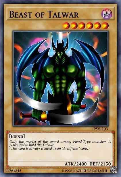 Yu-Gi-Oh! Beast of Talwar - PSV-103 - Ultra Rare - Unlimited