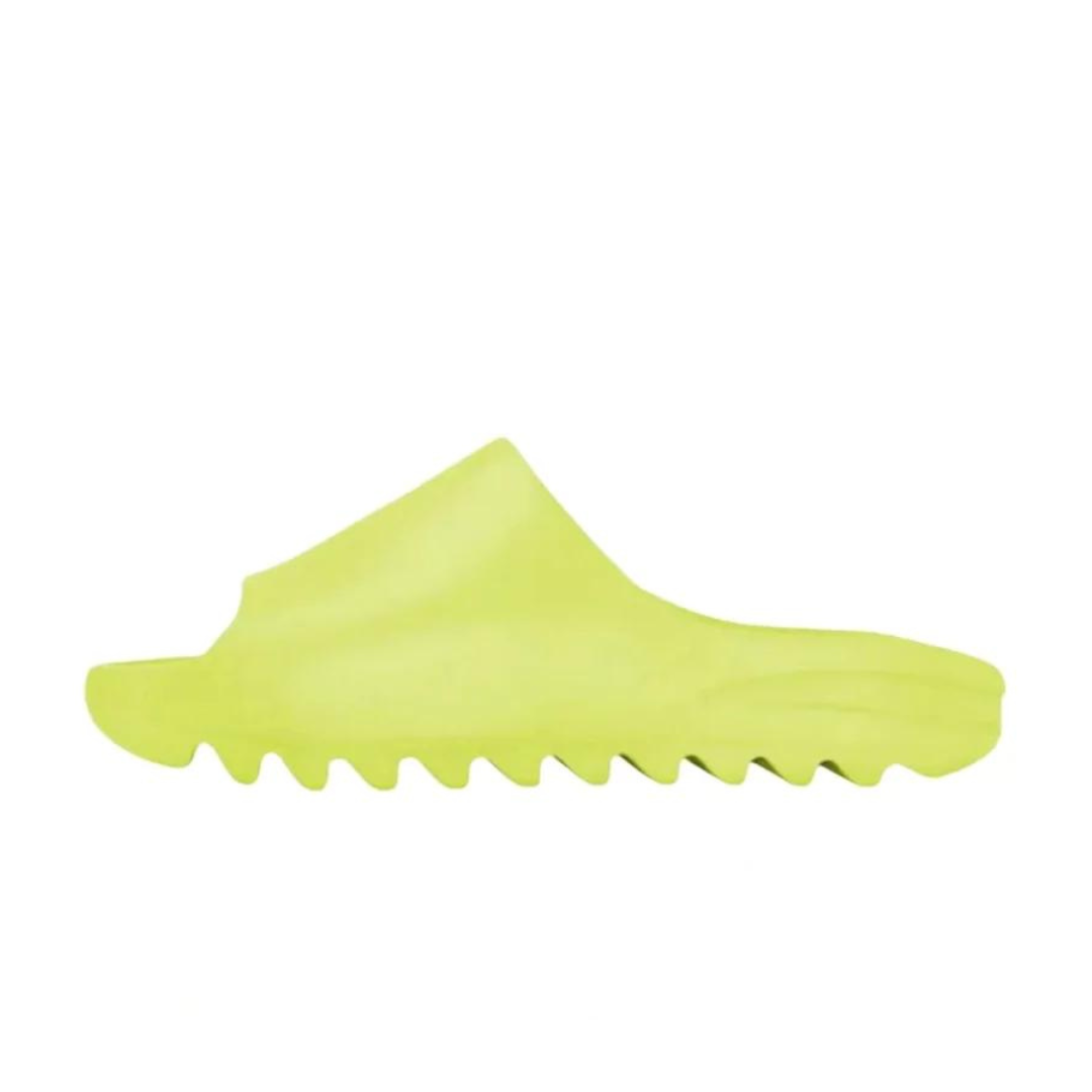 Cop Underdog Adidas Yeezy Slide Green Glow