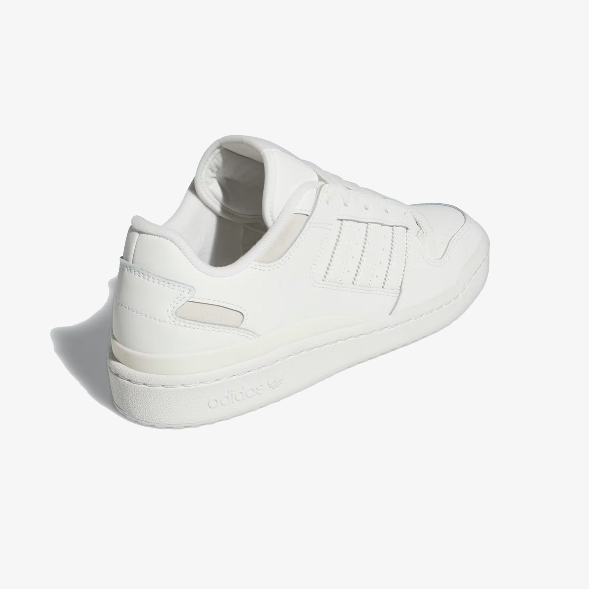 Adidas Originals | Forum Low Cl { Core White/cloud White/grey One - view 4