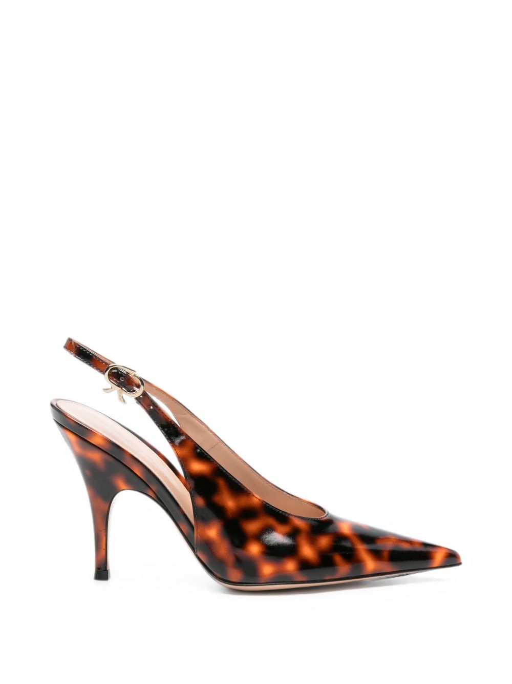 Gianvito Rossi With Heel RED – 100% LAMB LEATHER