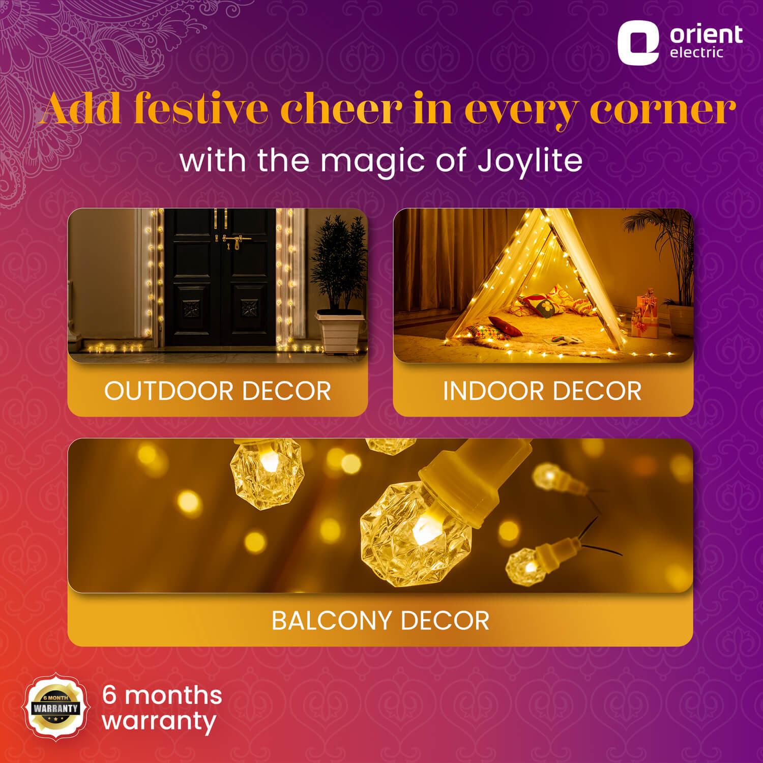 Orient Electric Joylite Crystal LED Curtain Light for Home - view 5
