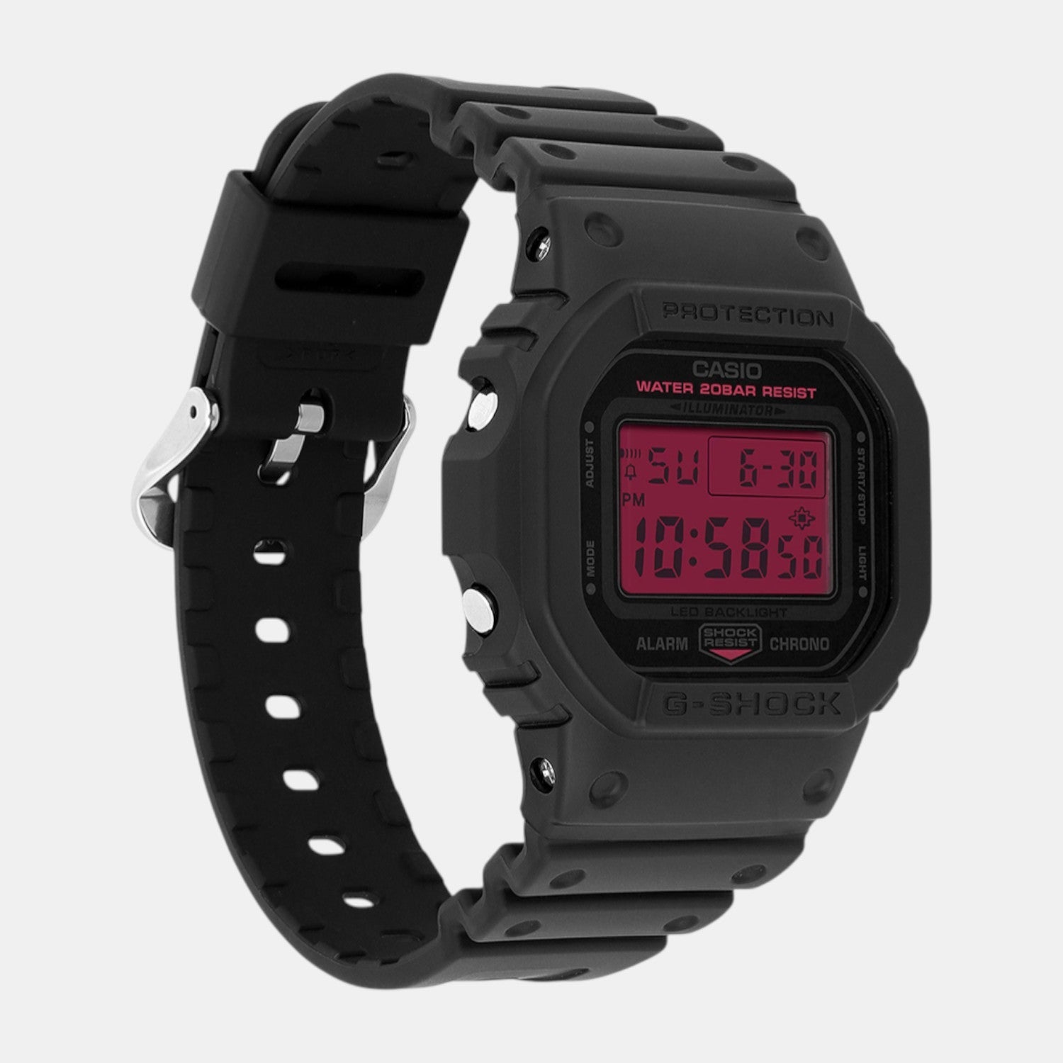 Casio G-Shock Men Quartz Red Dial Digital Resin Watch G1706 - view 2