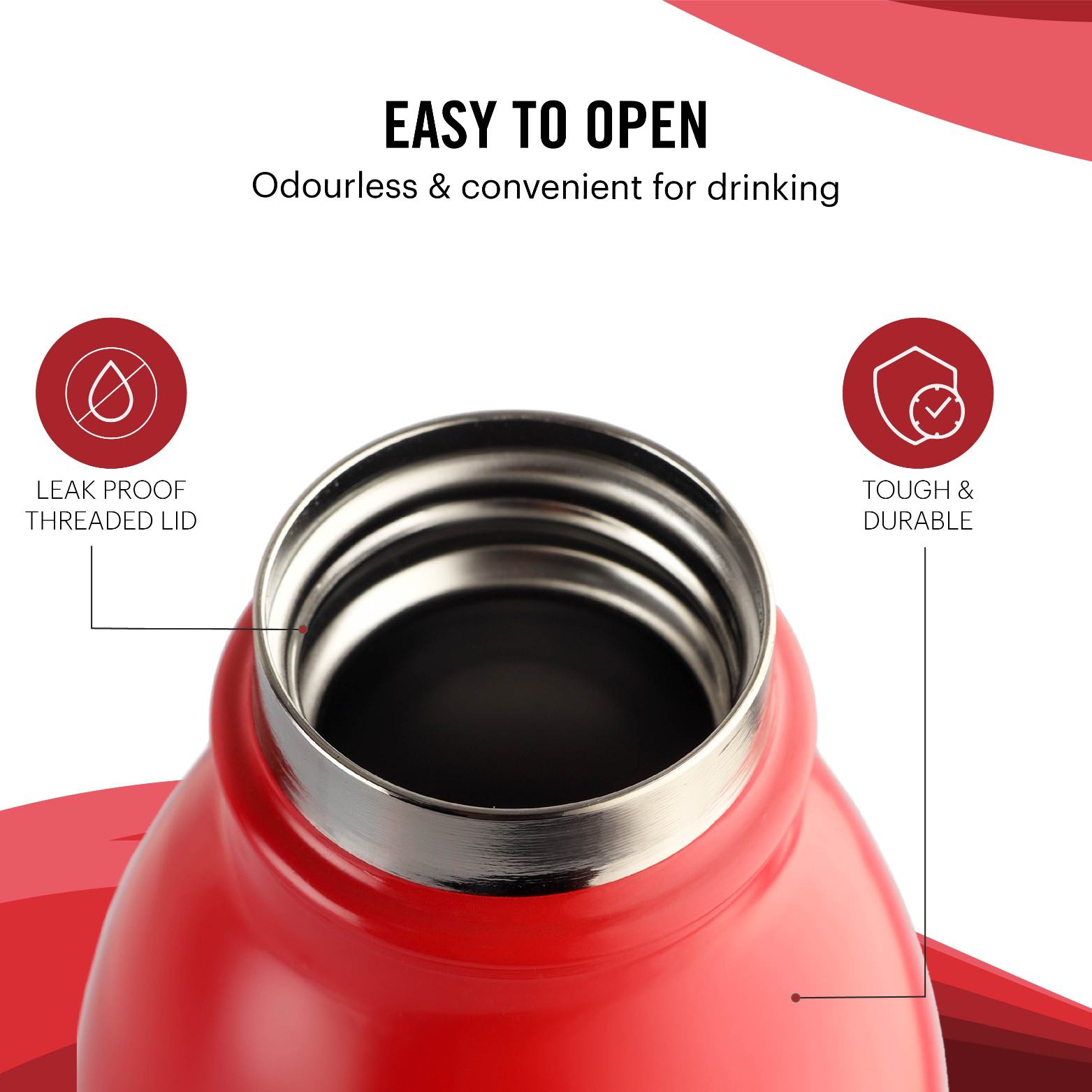 Cello Nios Flask, Vacusteel Water Bottle, 900ml - view 22