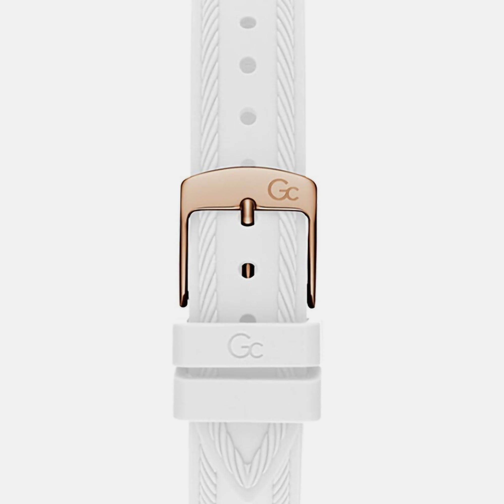 GC Fusion Cable Women Quartz White Dial Analog Silicone Watch Z15003L1MF - view 7