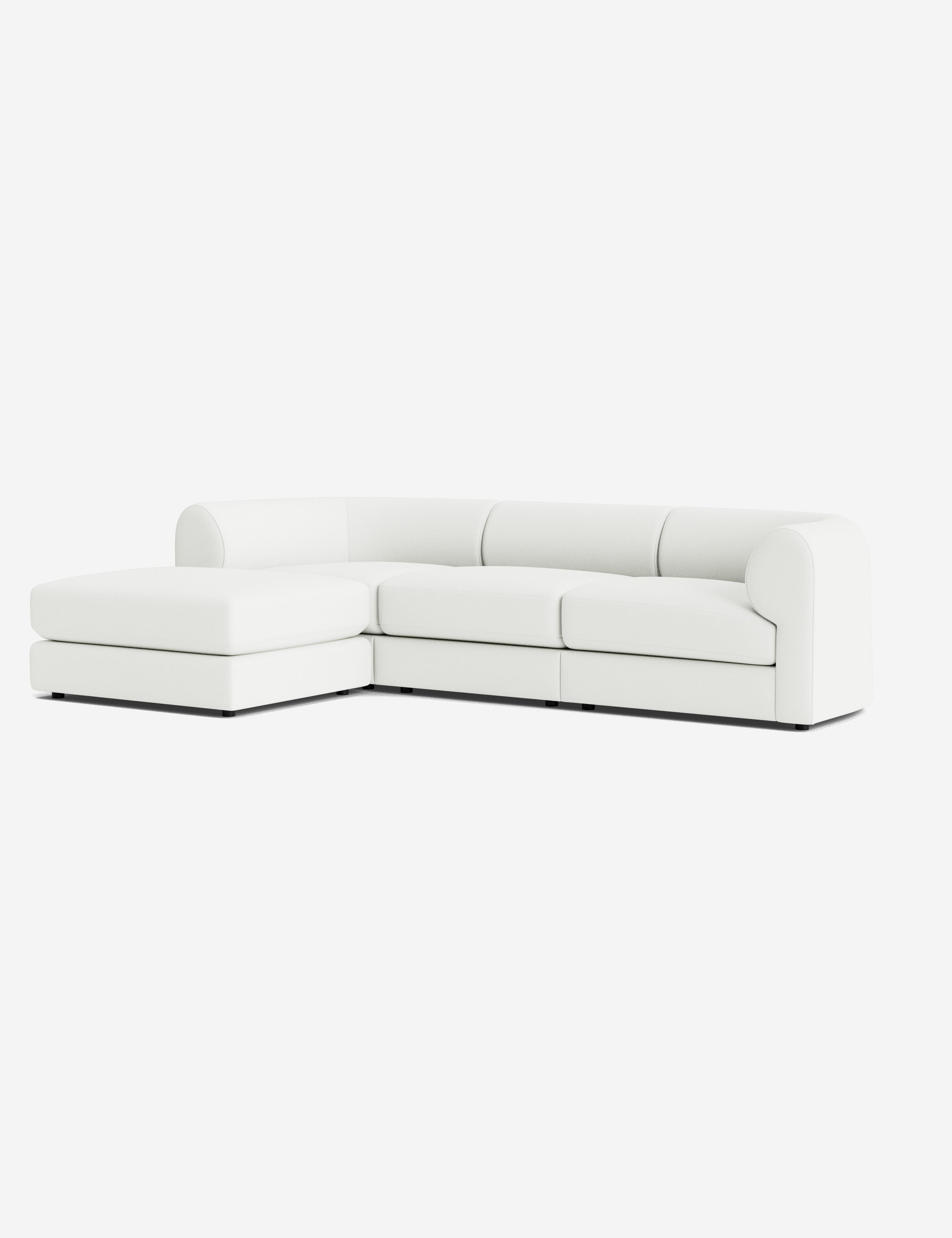 Lulu and Georgia Sergio Modular Sectional Sofa With Ottoman - view 106