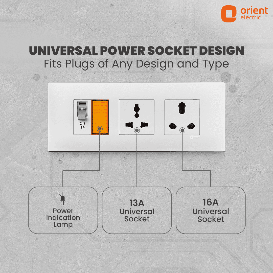 Orient Electric 16A Power Extension Board - view 2