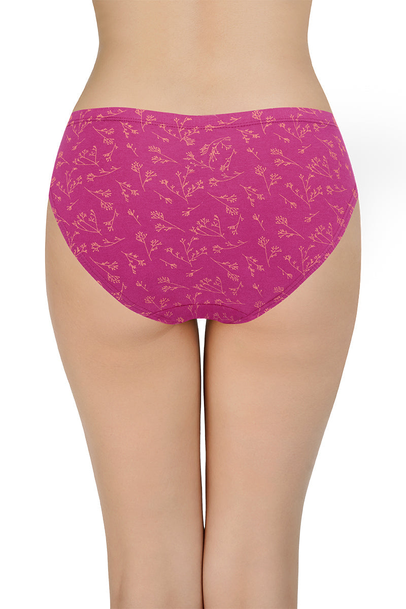 every de 100% Cotton Bikini Panty Pack (Pack of 3) - D008 - Multi - view 4