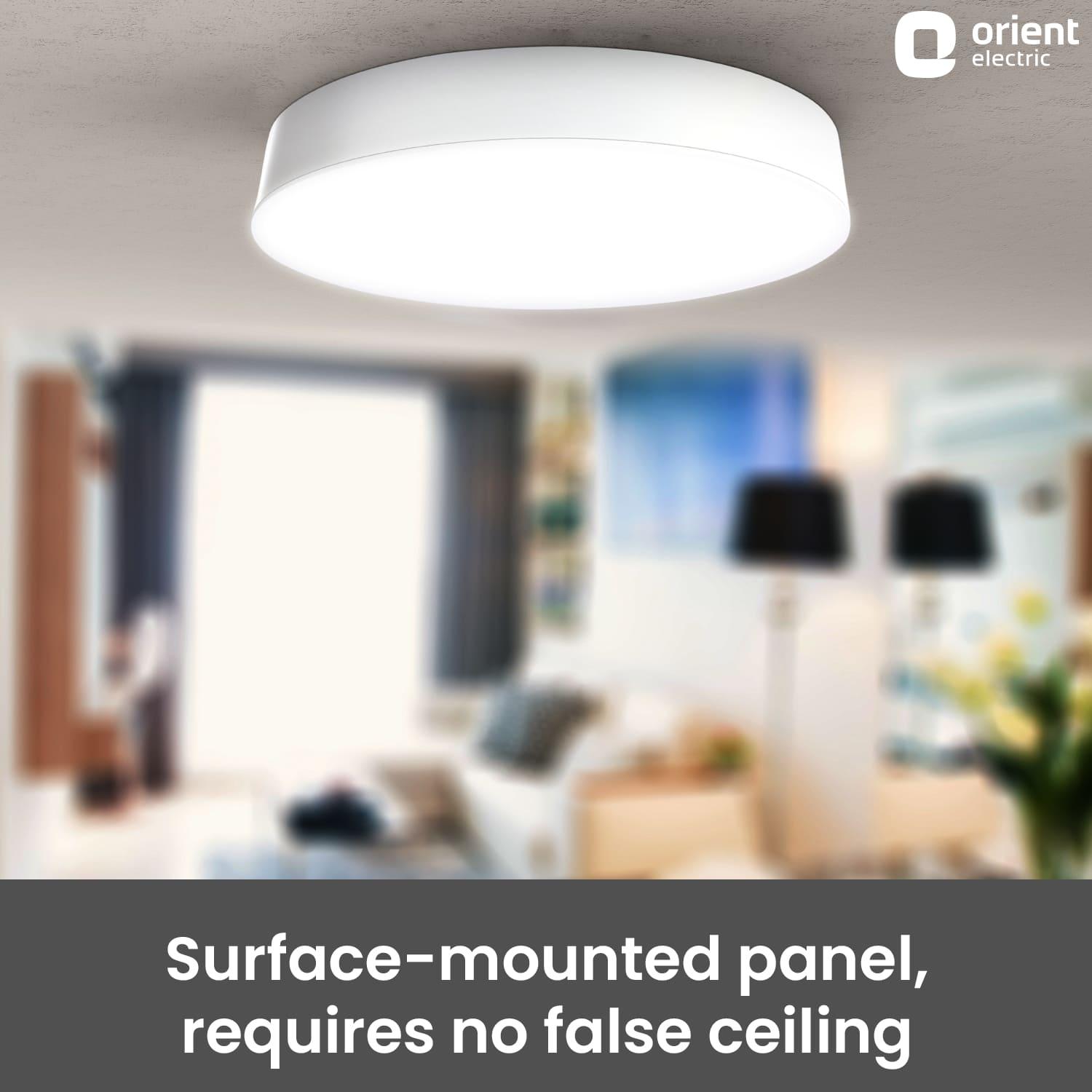 Orient Electric Rimless LED Surface Panel Light | Wide Voltage Operation | BIS Certified - view 9