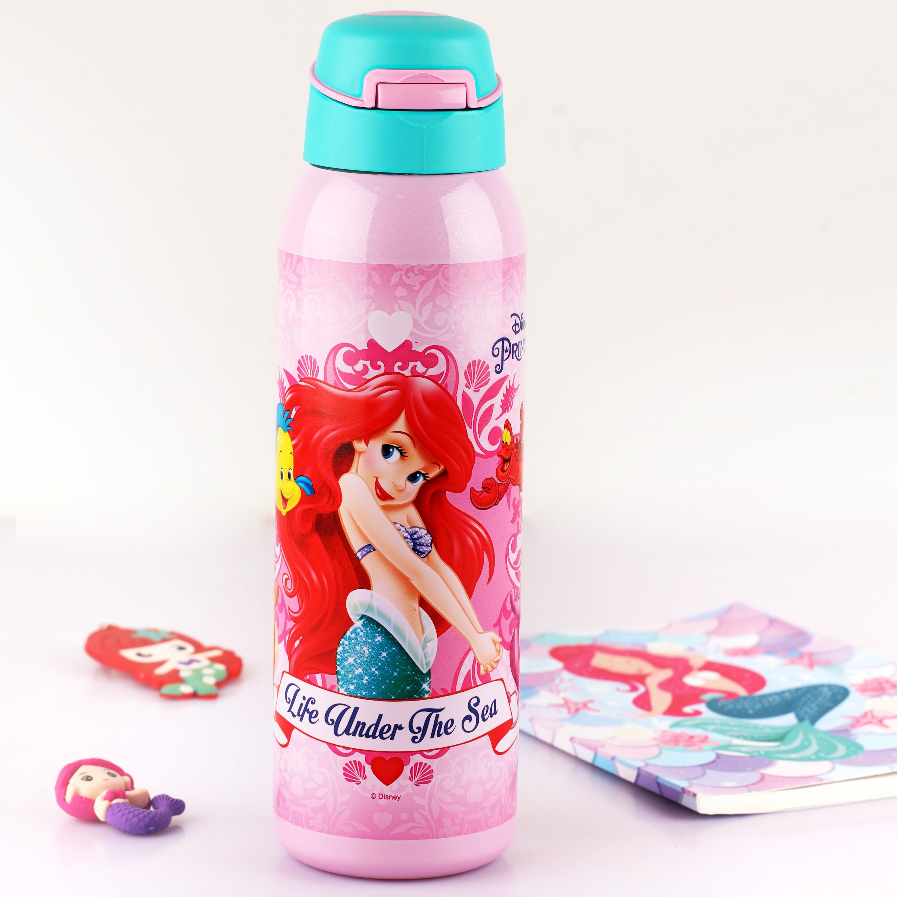 Cello Gym-Star Toons Hot & Cold Stainless Steel Kids Water Bottle, 650ml