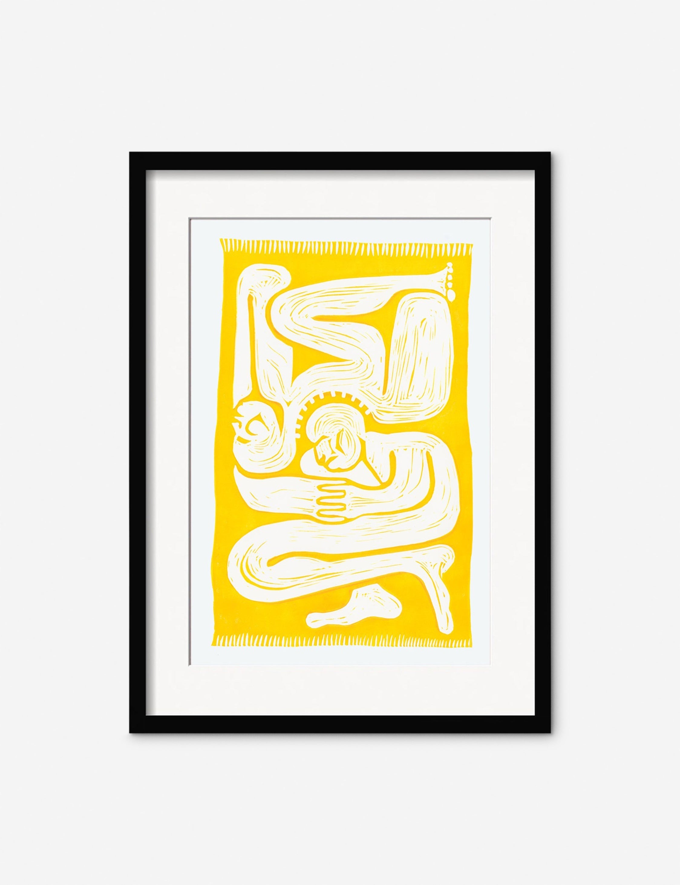 Lulu and Georgia Cloudgazers Print by Adrian Brandon - view 2