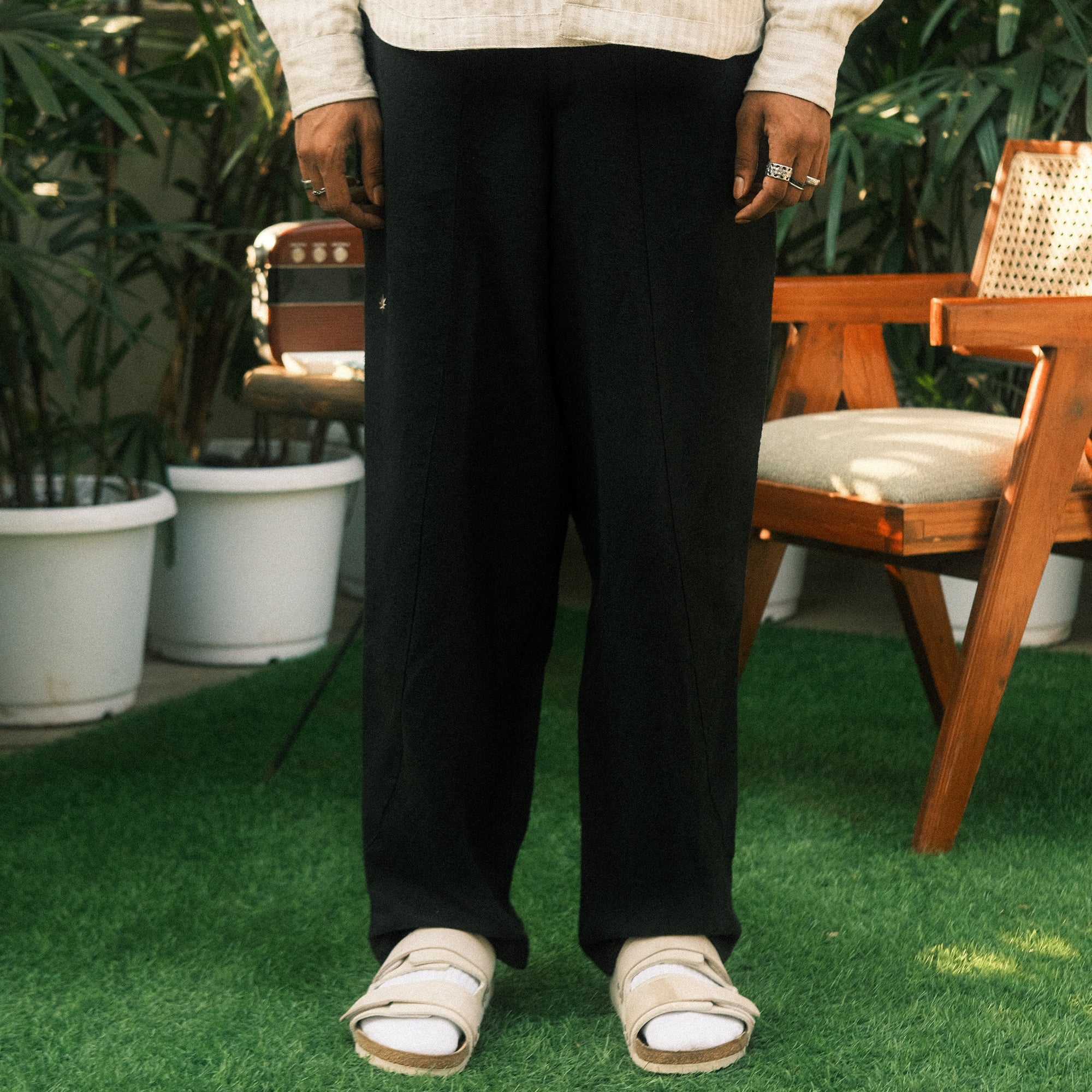 Superkicks | THE HEMP COLLECTION PANT { BLACK - view 2