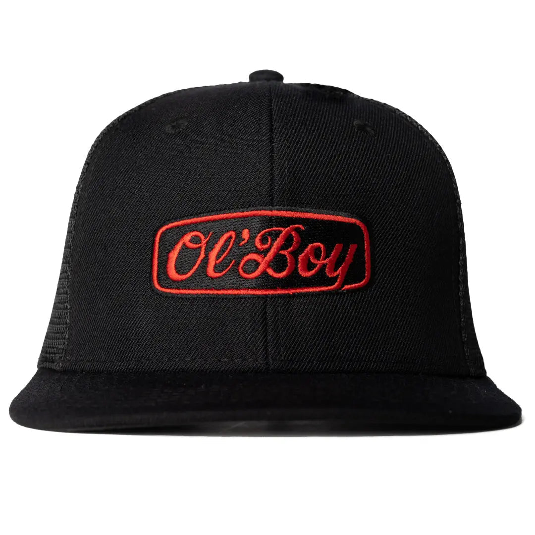 Radial Ol' Boy Classic Snapback Hat – Black - view 2