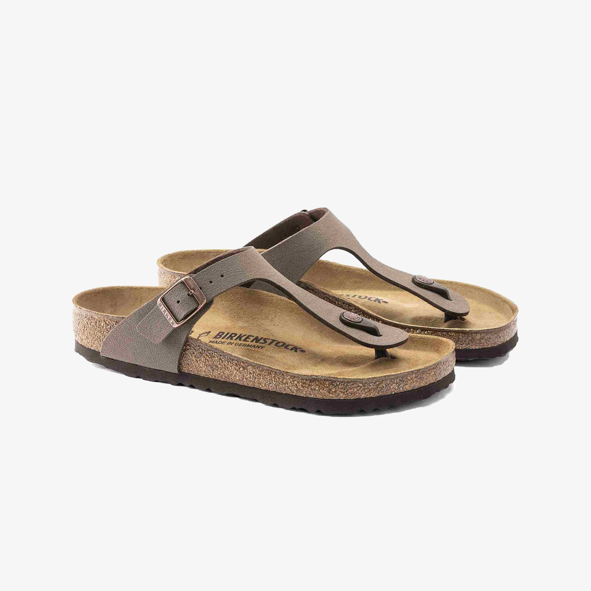 Birkenstock | GIZEH BIRKO FLOR NUBUCK { BROWN/MOCHA - view 2