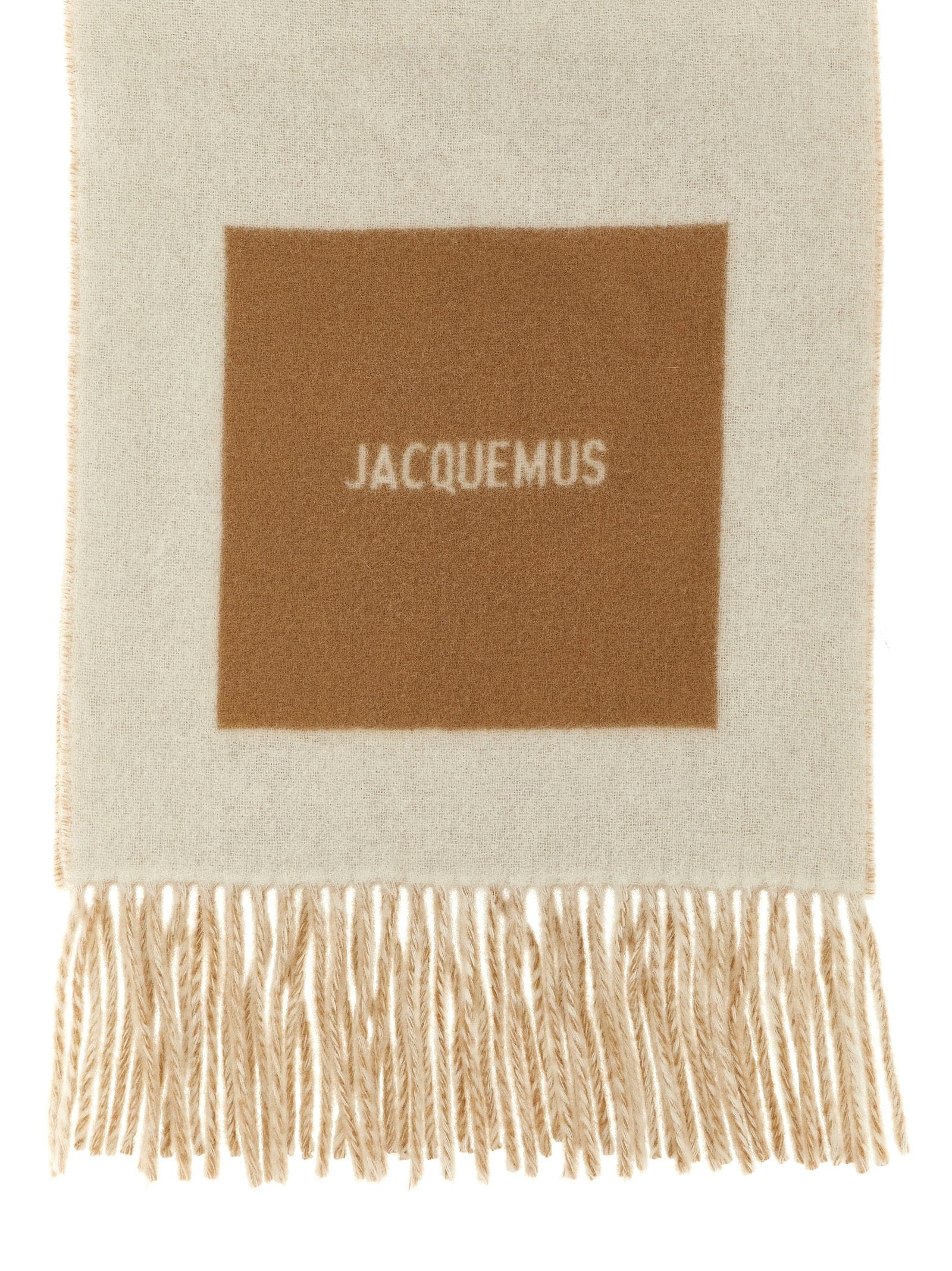 Jacquemus Lecharpe Rond Carré Scarf – 100% virgin wool - view 2