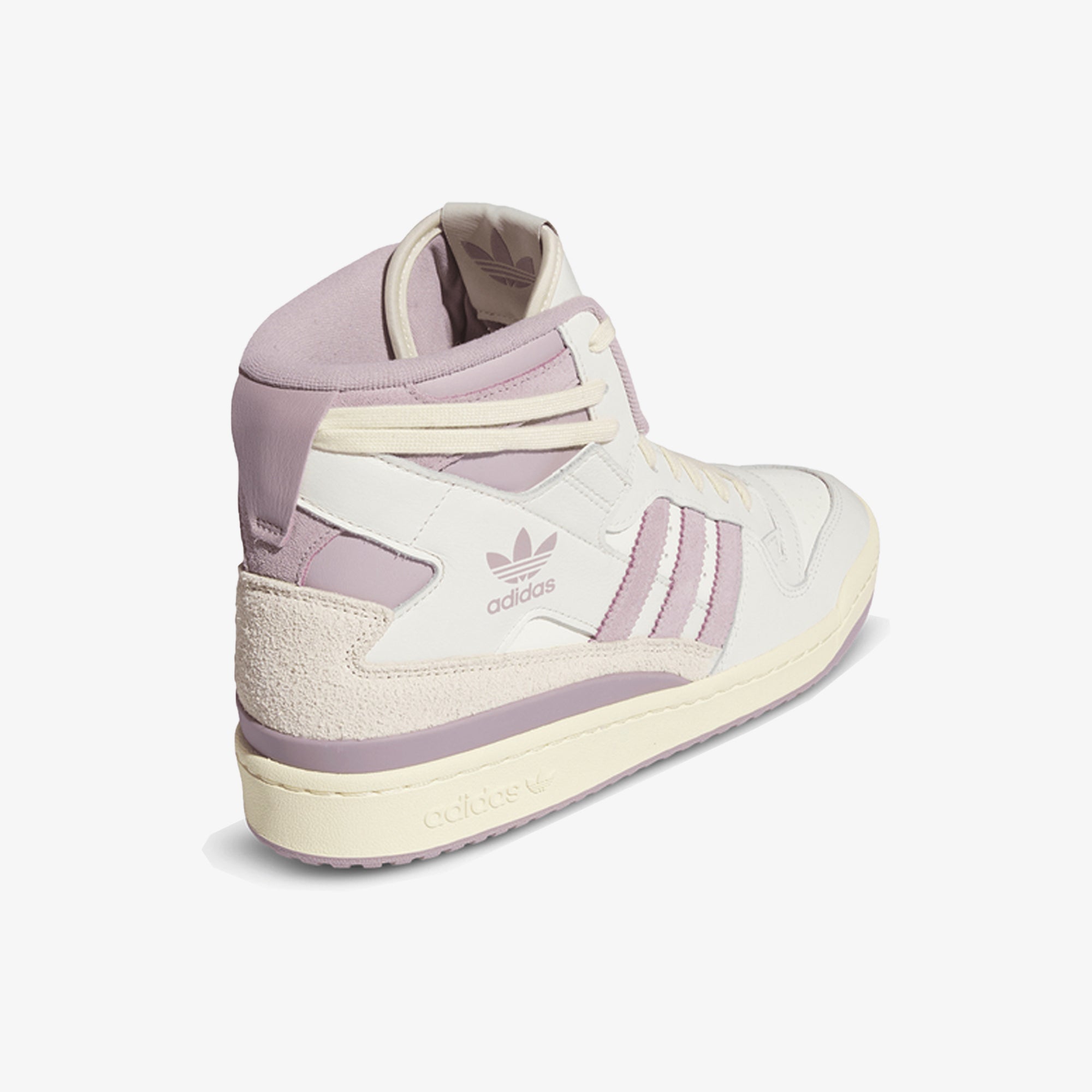 Adidas Originals | FORUM 84 HIGH { IVORY/PRELOVED FIG/WONDER WHITE - view 2