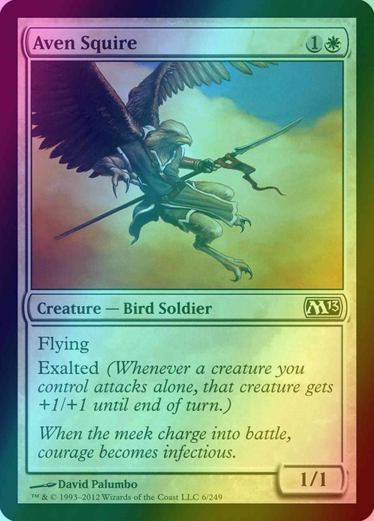 Squire 6 magic – Aven Squire [6] [Magic 2013] [Foil]