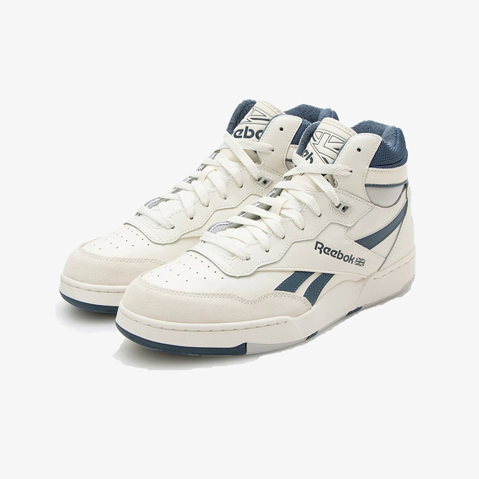 Reebok | BB 4000 LI MID { WHITE/BLUE