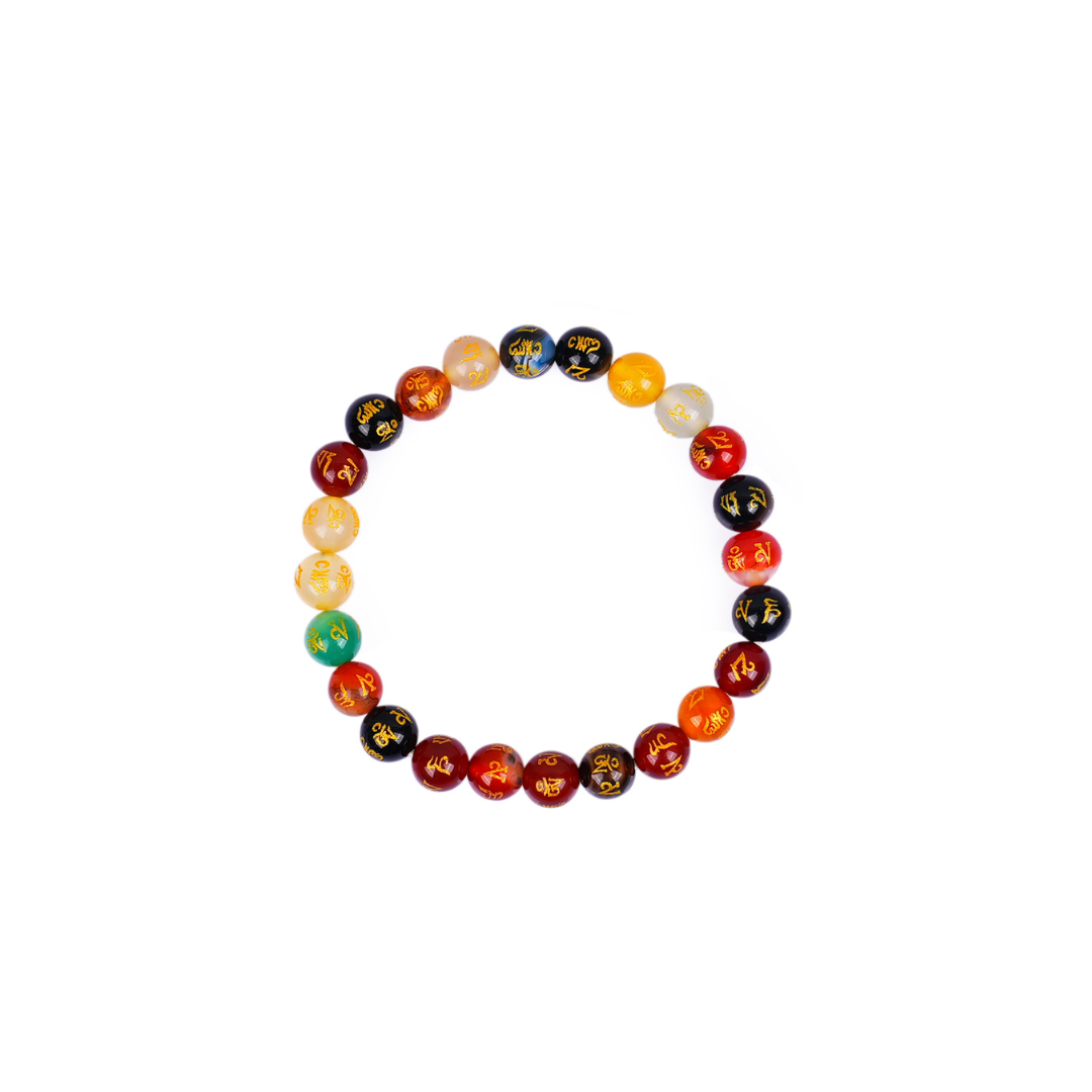 Gemsmantra Multi Om Mani Bracelet - view 4