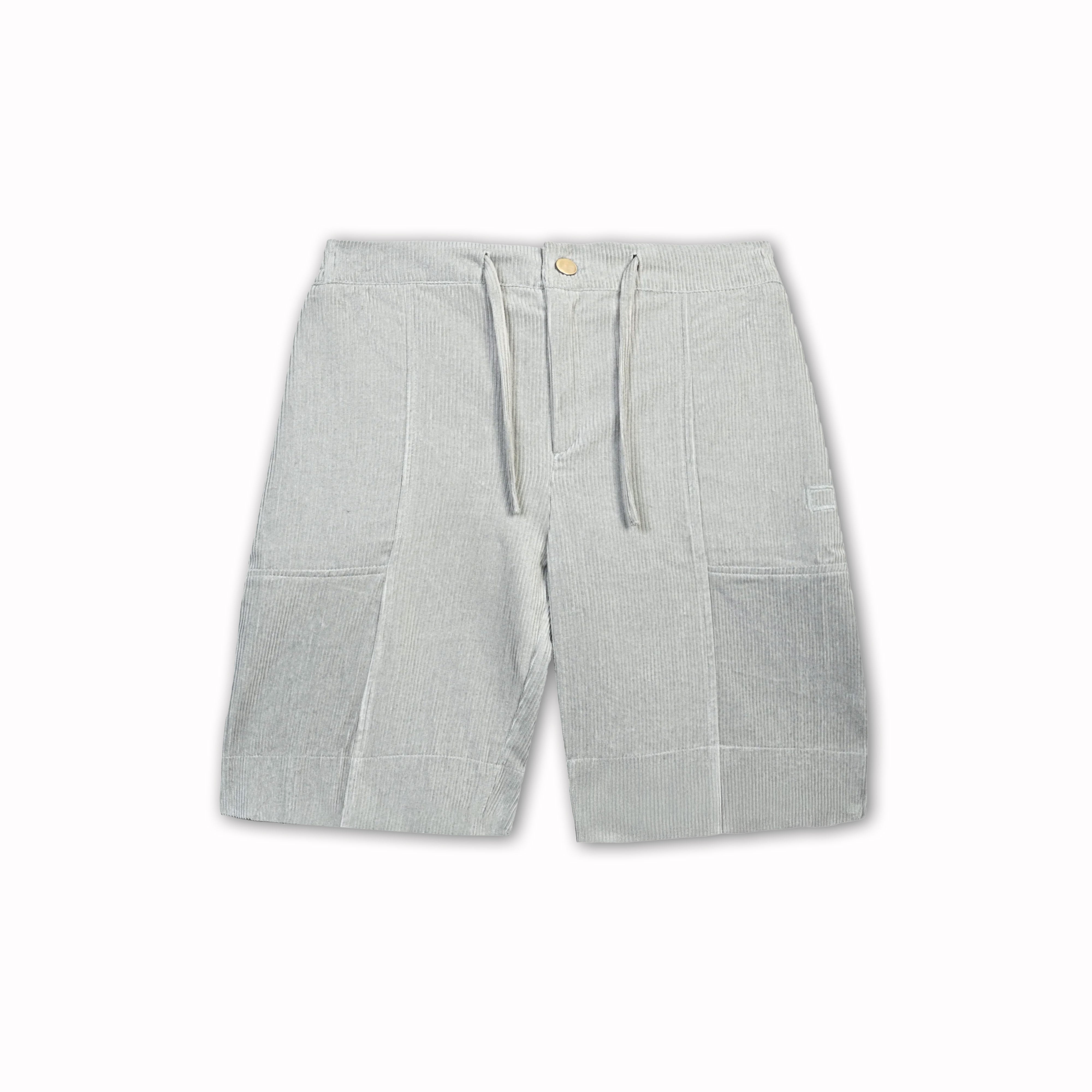 Superkicks | Corduroy Shorts { Slate Grey