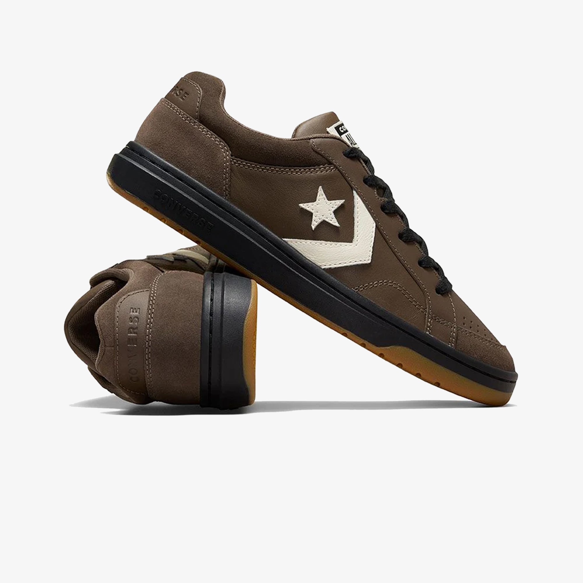 Converse | Pro Blaze Classic Leather & Suede { Coffee - view 3