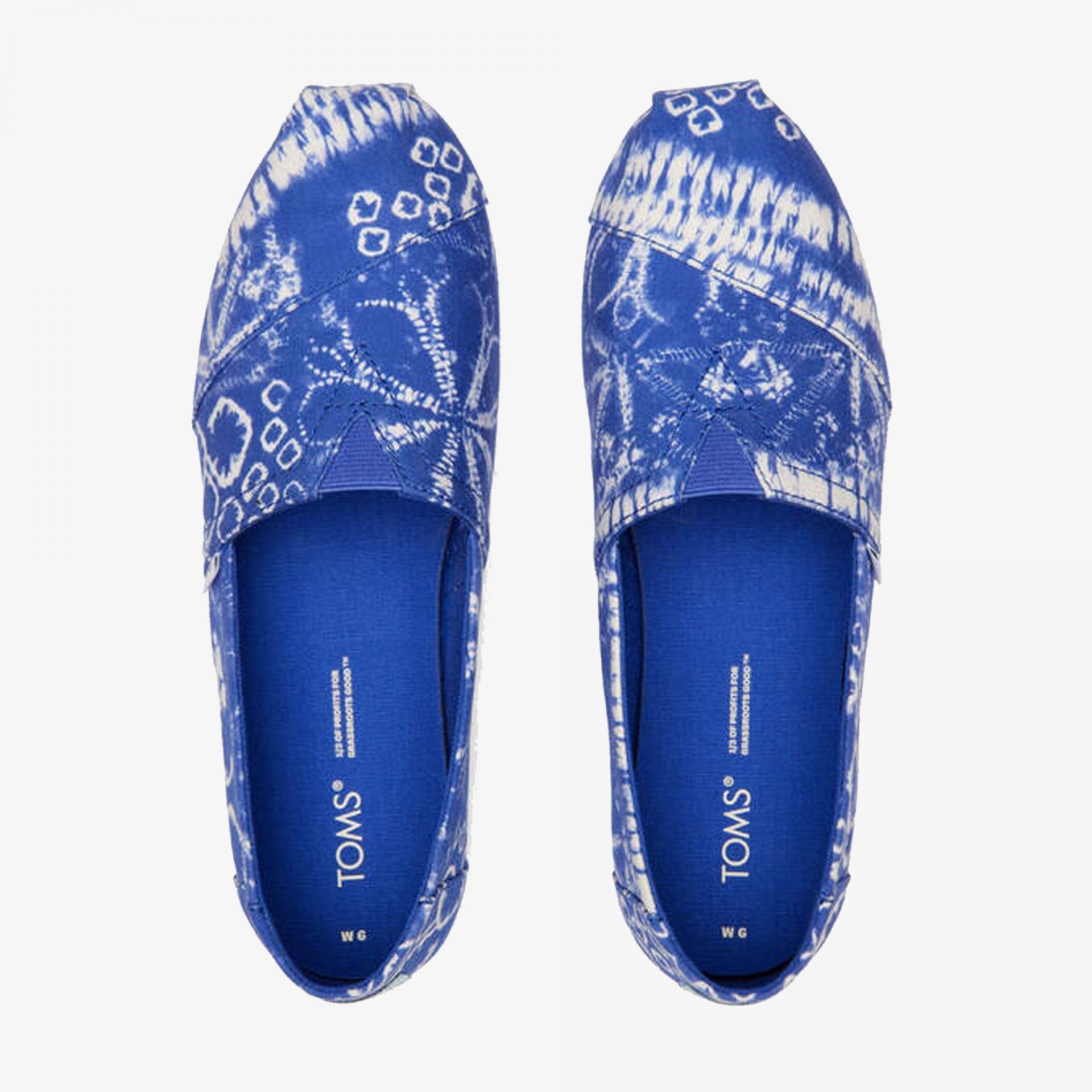 Toms | ALPARGATA BATIK { BATIK BLUE - view 2