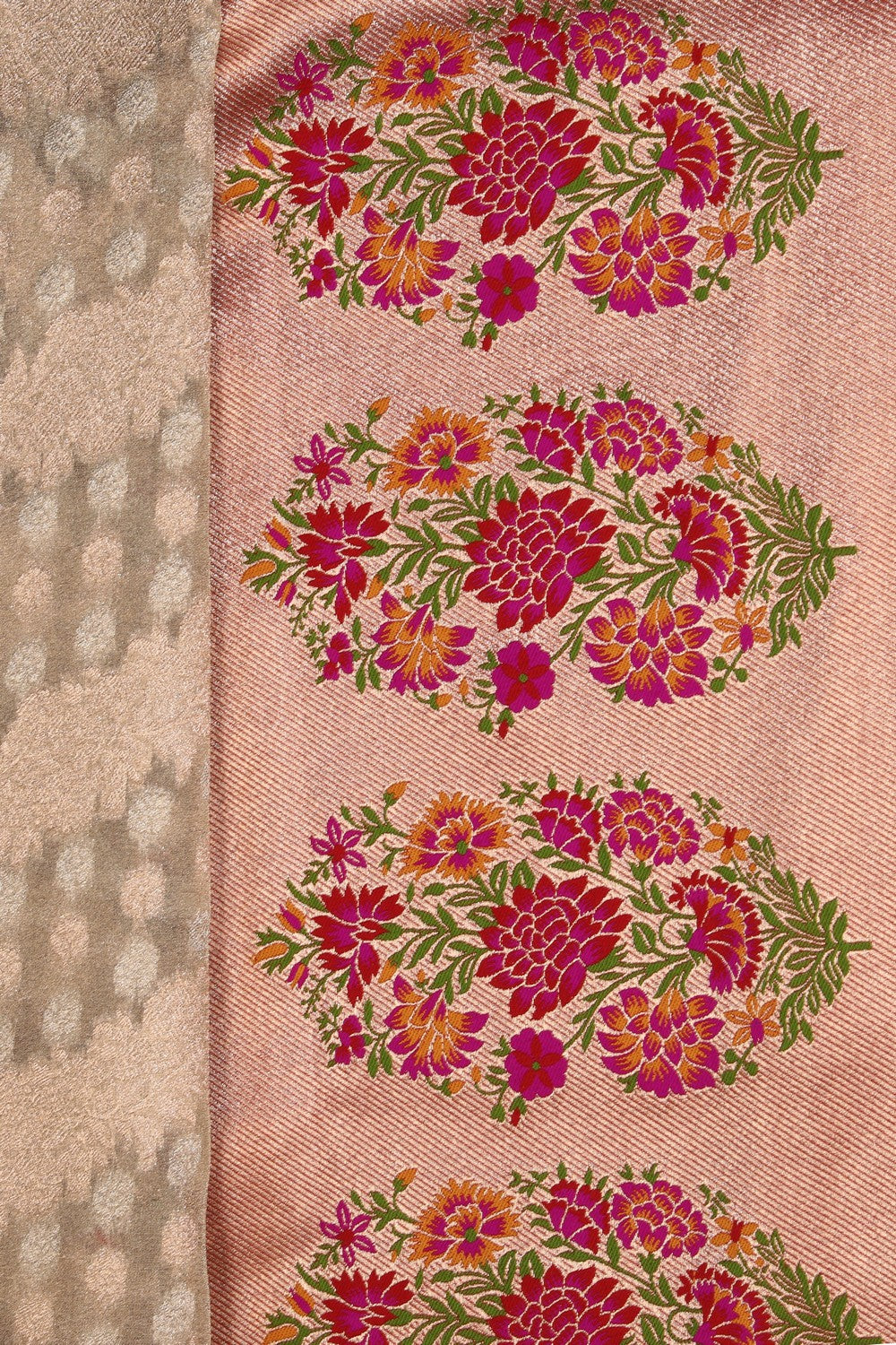 Kalanjali Gold-Tissue Saree – Women's - view 2
