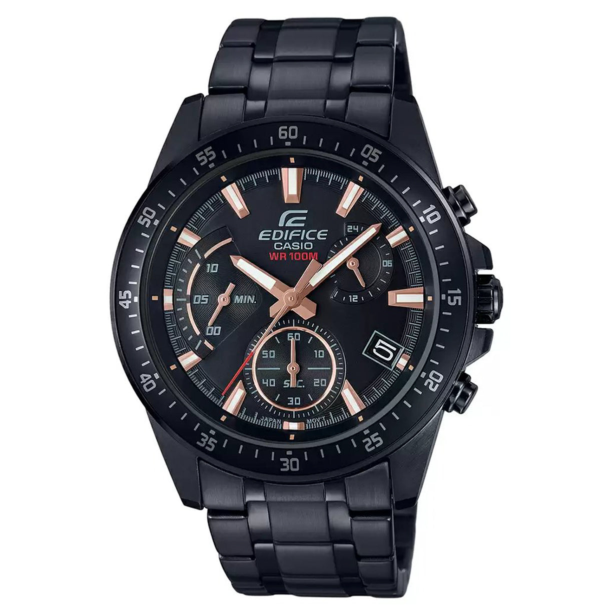 Casio Edifice Black Dial Men 43.8mm - view 4