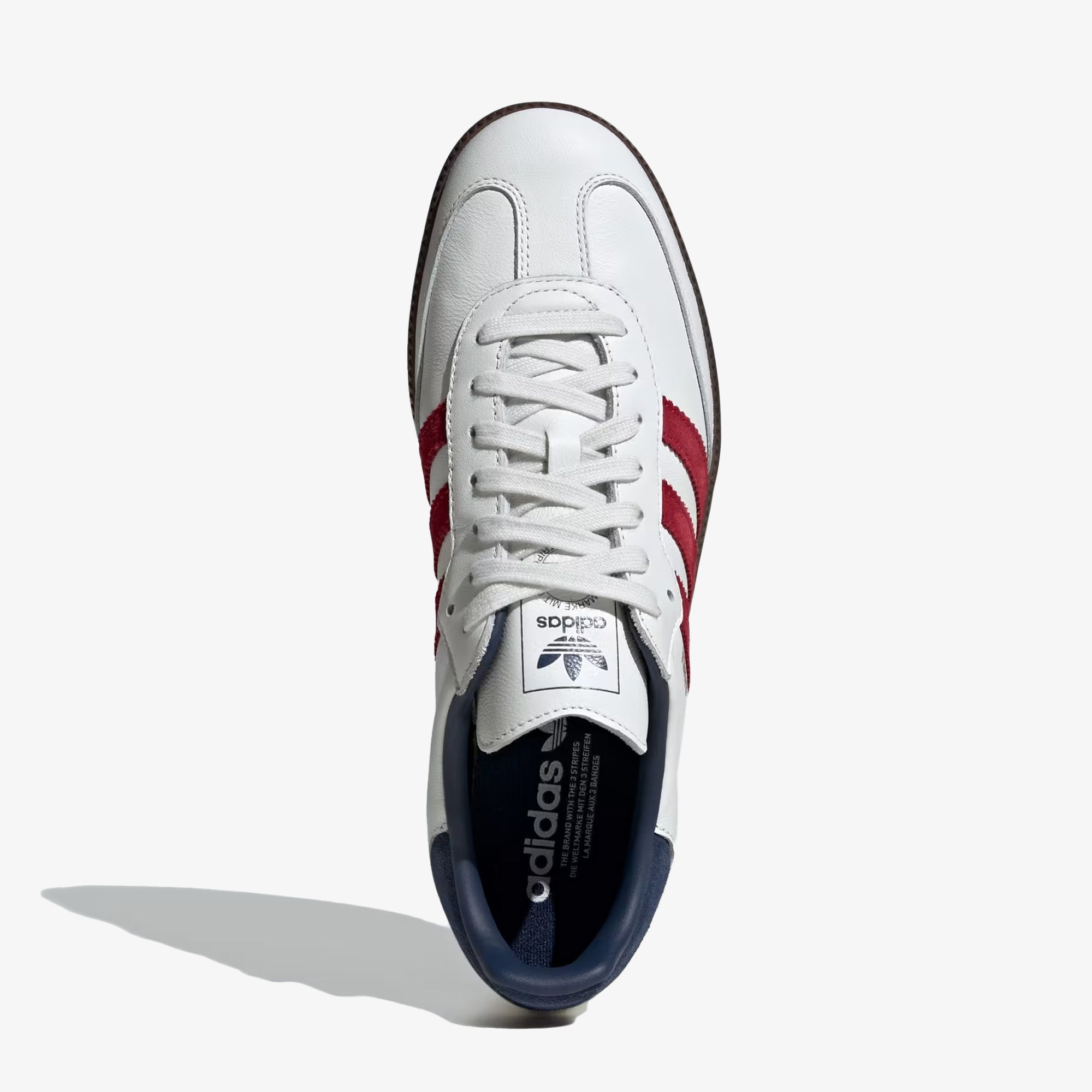 Adidas Originals | Samba Og { Core White/team Victory Red/night Indigo - view 2