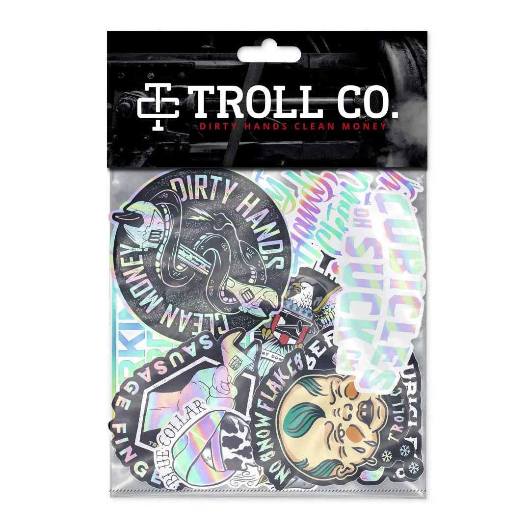 Radial Holo Sticker Pack (Jumbo)