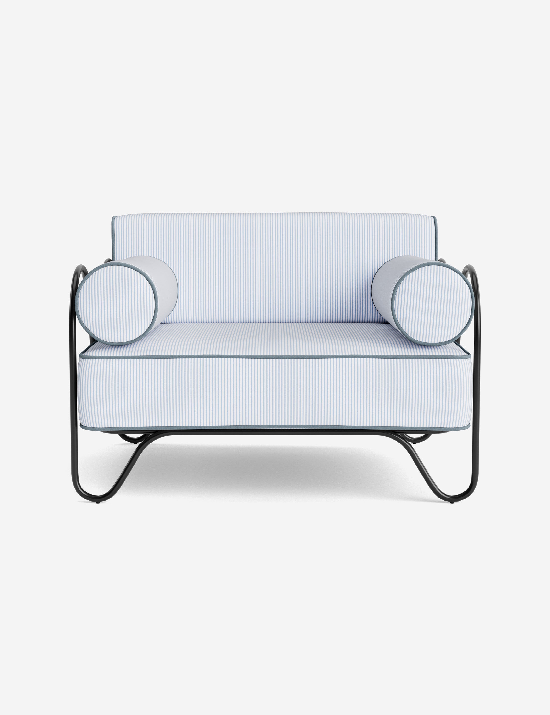Lulu and Georgia Peggy Outdoor Accent Chair Cushion by Sarah Sherman Samuel - view 18