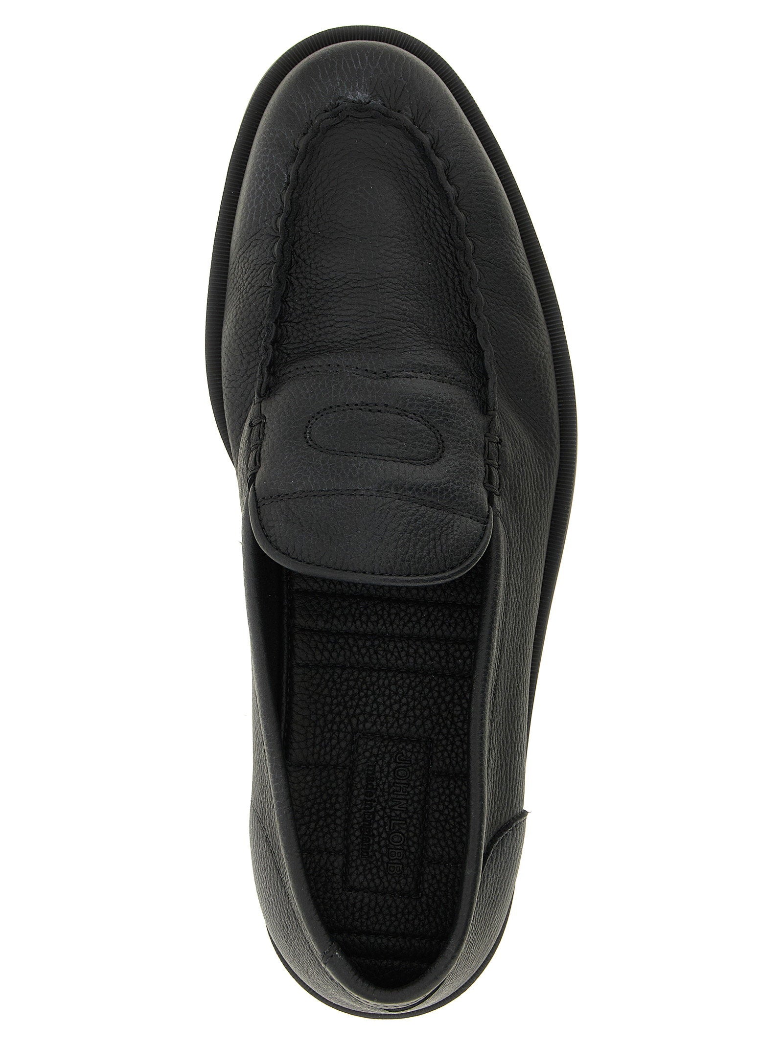 John Lobb Pace Light Grain Loafers - view 4