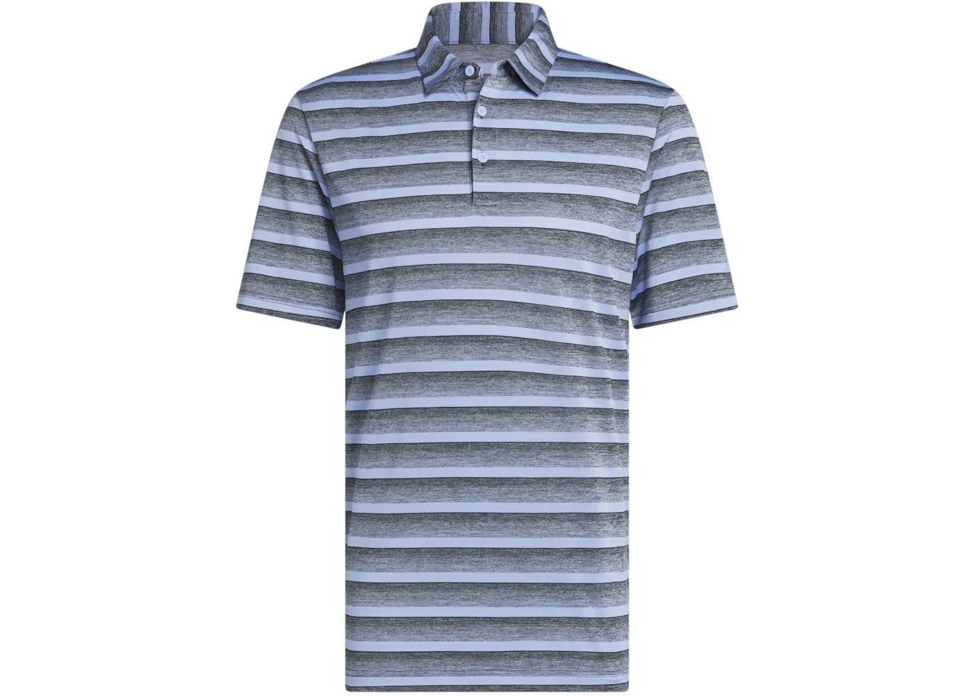 adidas -Color Striped Polo Shirt Black/Blue Spark