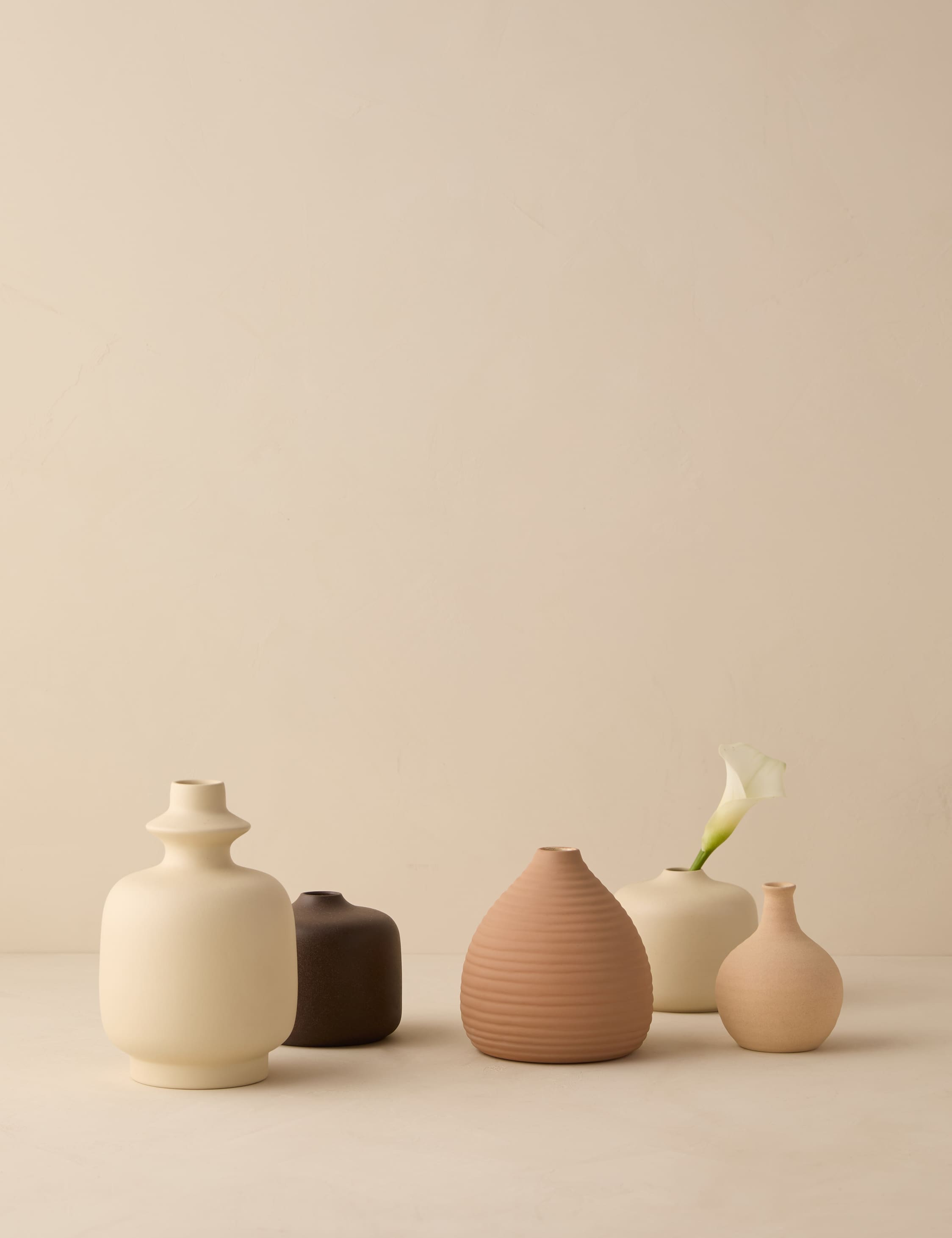 Kima vases set – Lulu and Georgia Kima Vases (Set of 5) – Natural
