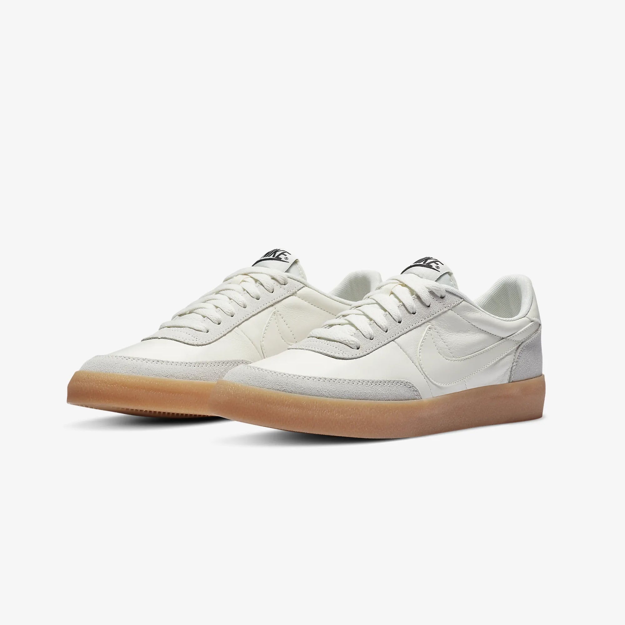 Nike | KILLSHOT 2 LEATHER { SAIL/SAIL-GUM YELLOW-BLACK - view 2