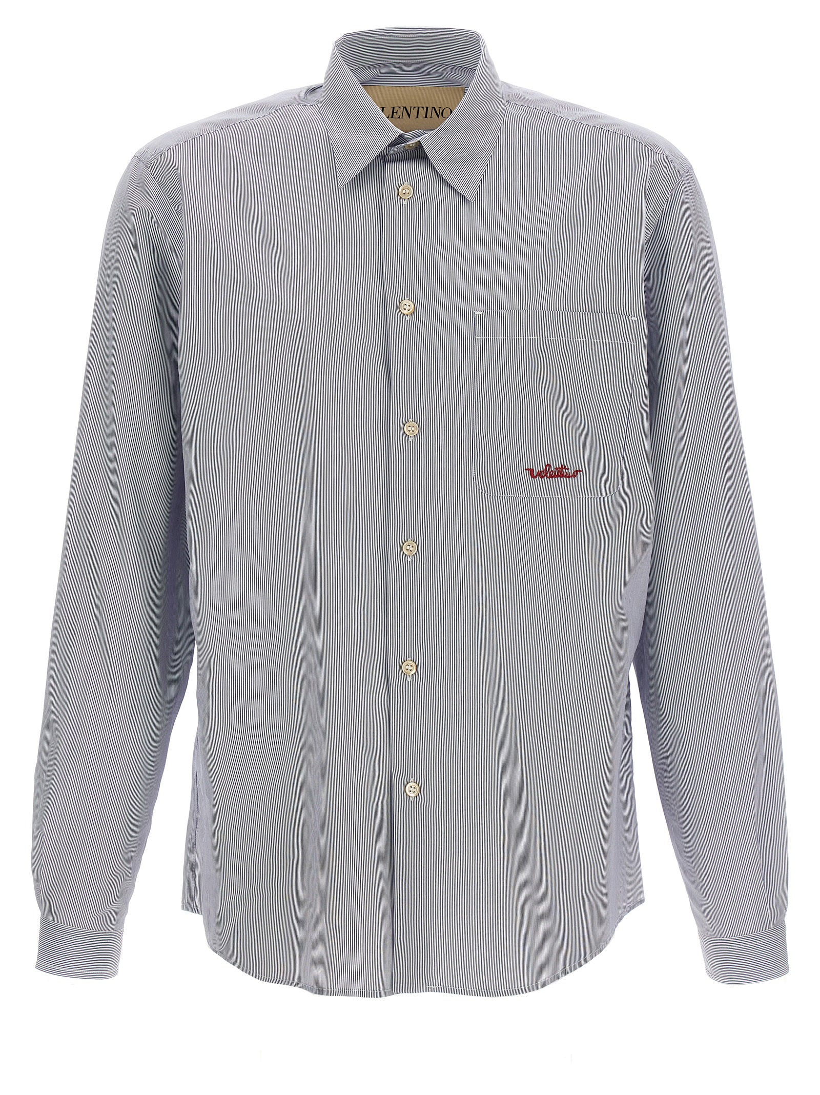 Valentino Garavani Striped Shirt – 100% cotton