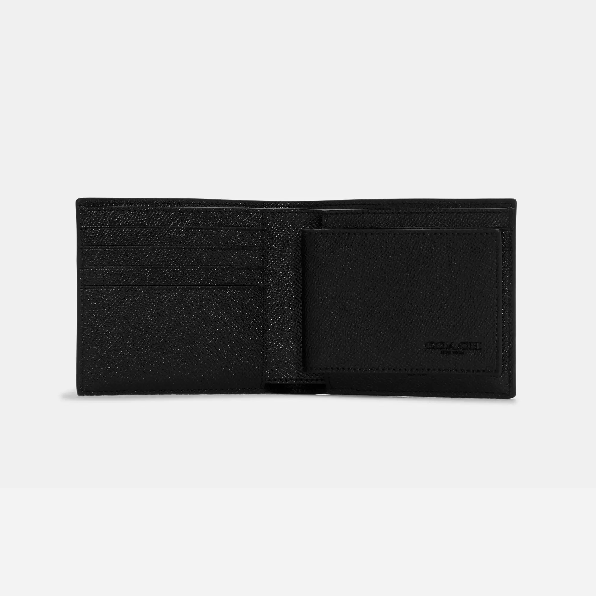 Coach 3 In 1 Wallet crossgrain leather/Black - view 2