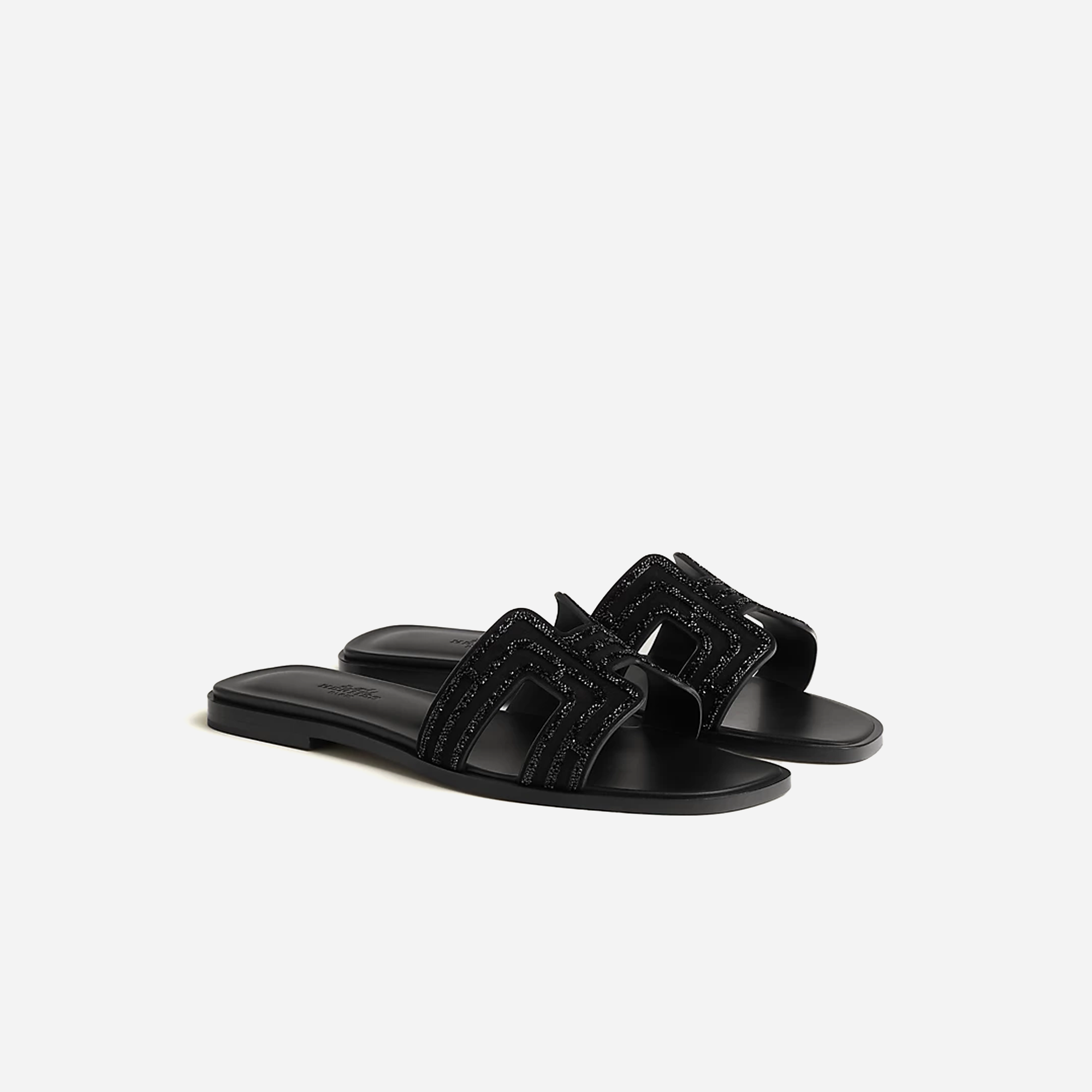 Hermes Oran sandal Noir - view 2
