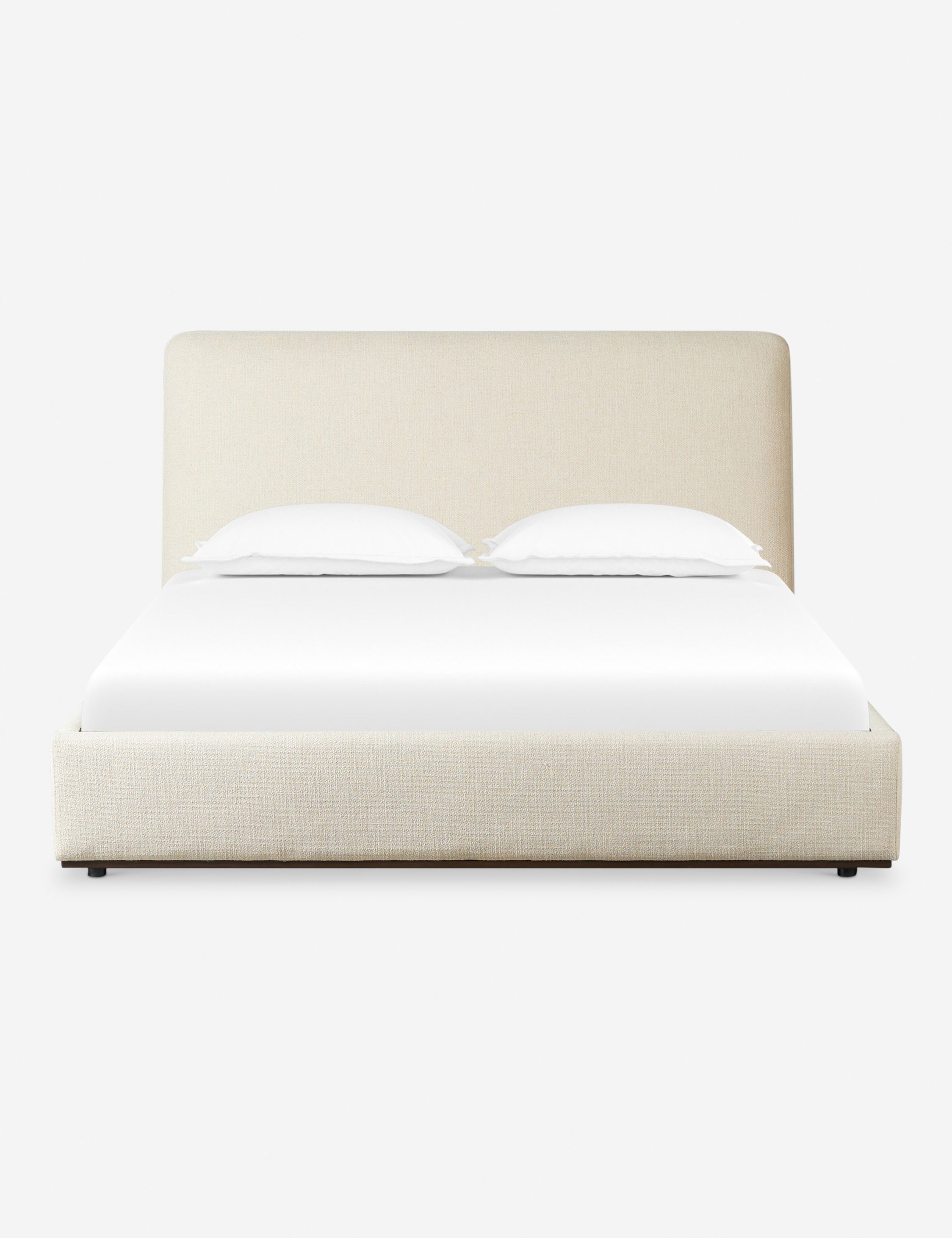 Lulu and Georgia Shirin Platform Bed – Flax