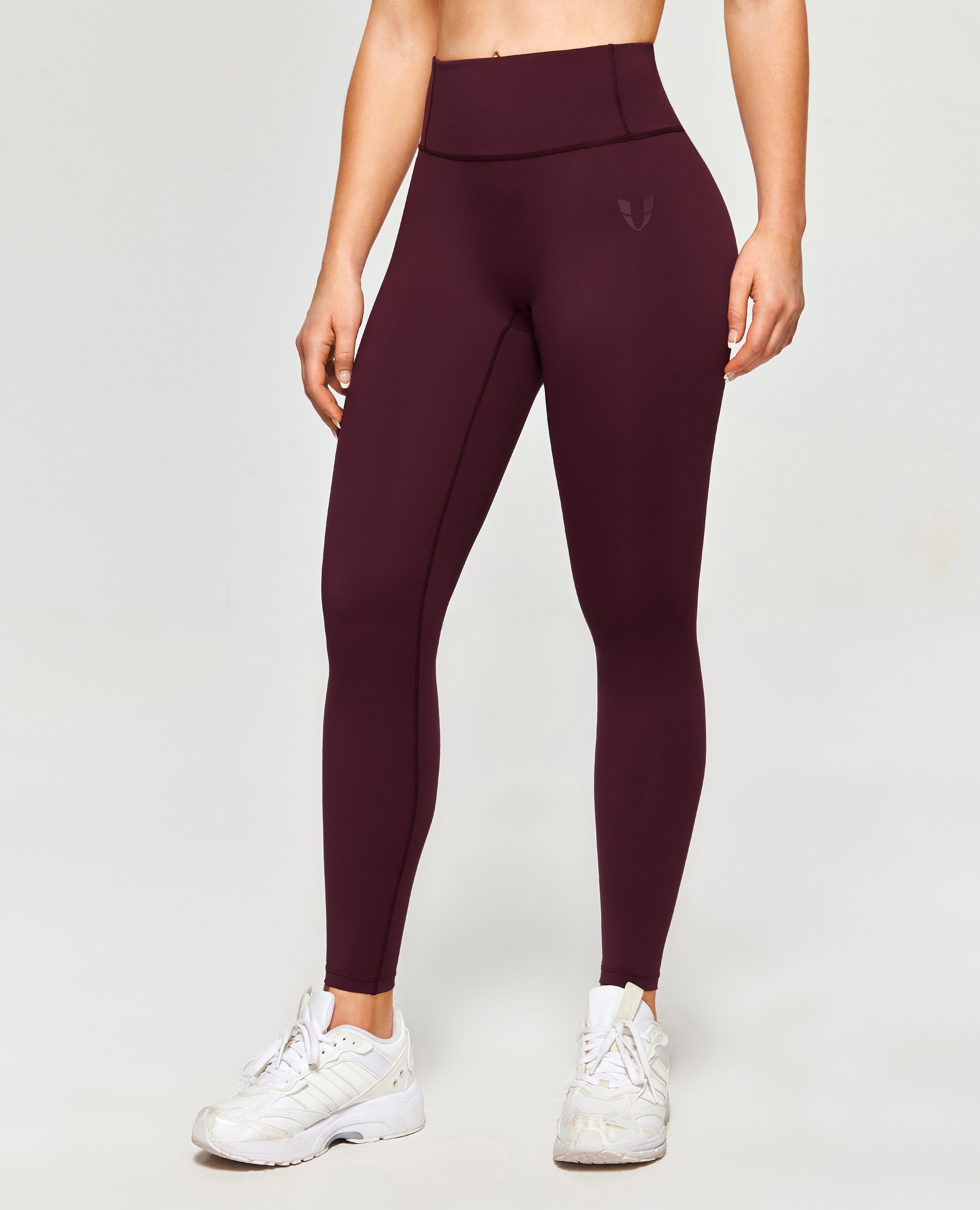 FIRM ABS Firmabs High Waist Compression Leggings - Dark wine red - view 2
