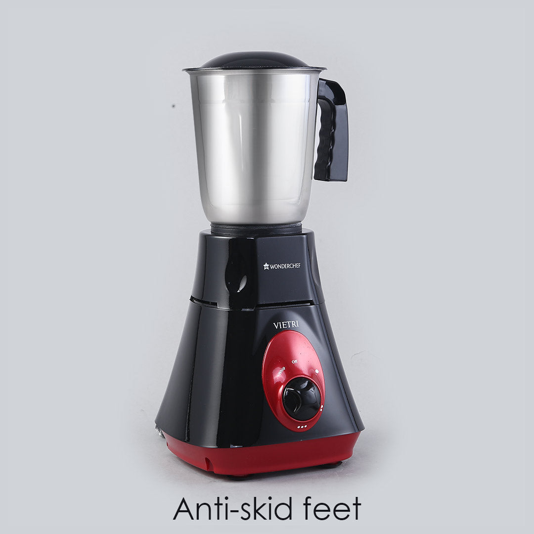 Wonderchef Vietri Mixer Grinder, 550W with 3 Anti-rust Stainless - view 8