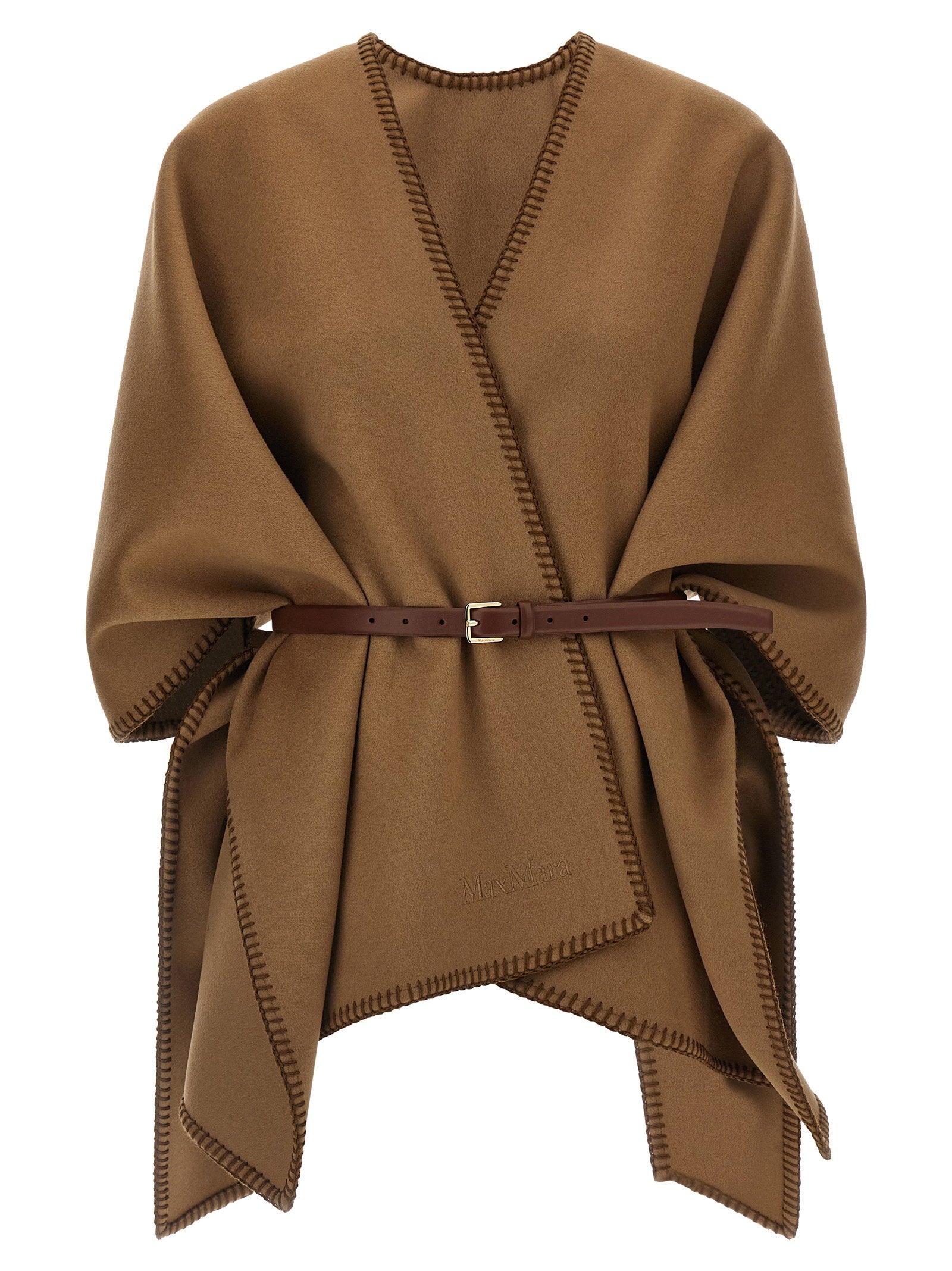Max Mara Mxacolomba Cape – 100% wool