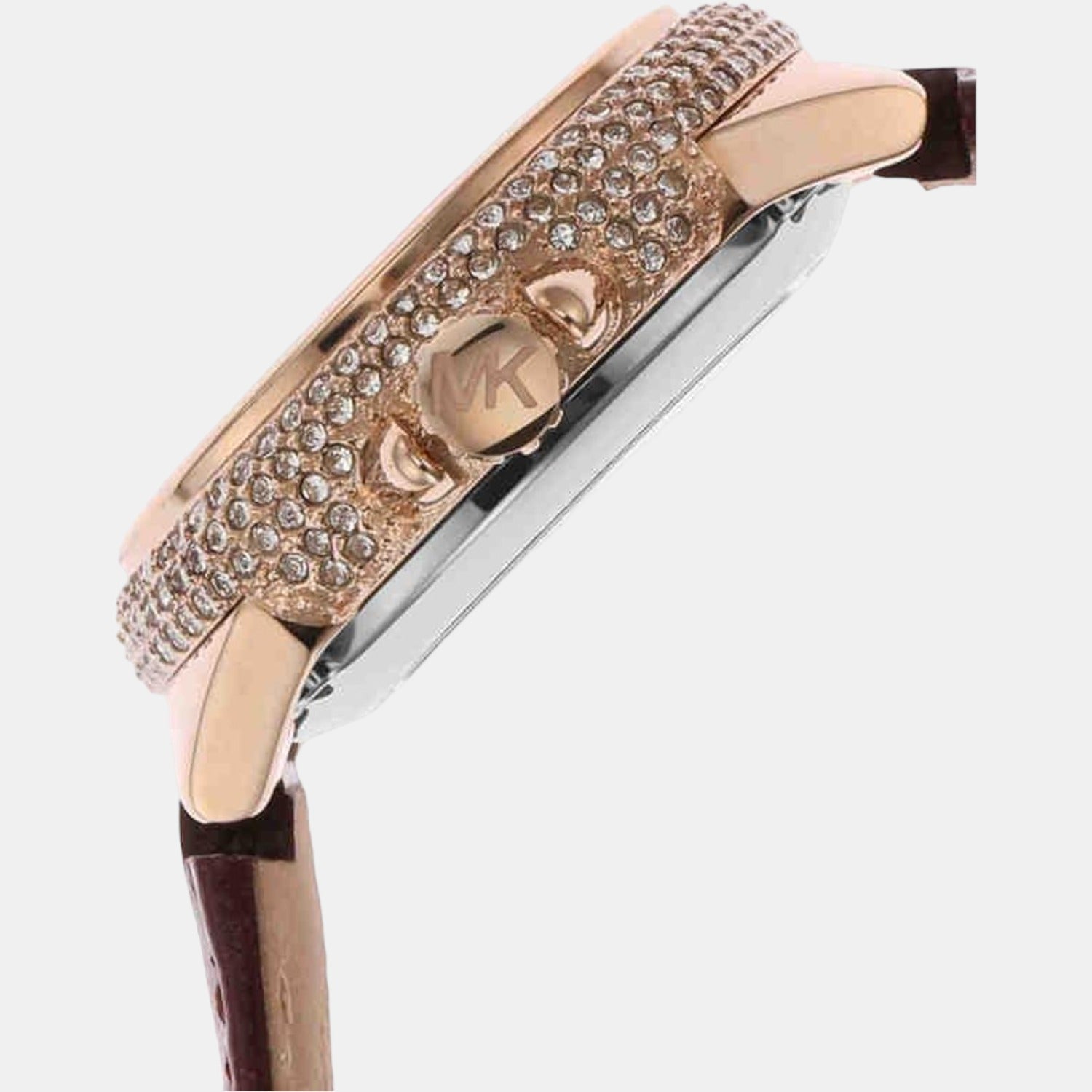 Michael Kors Camille Women Quartz Silver Dial Analog Leather Watch MK9052 - view 2