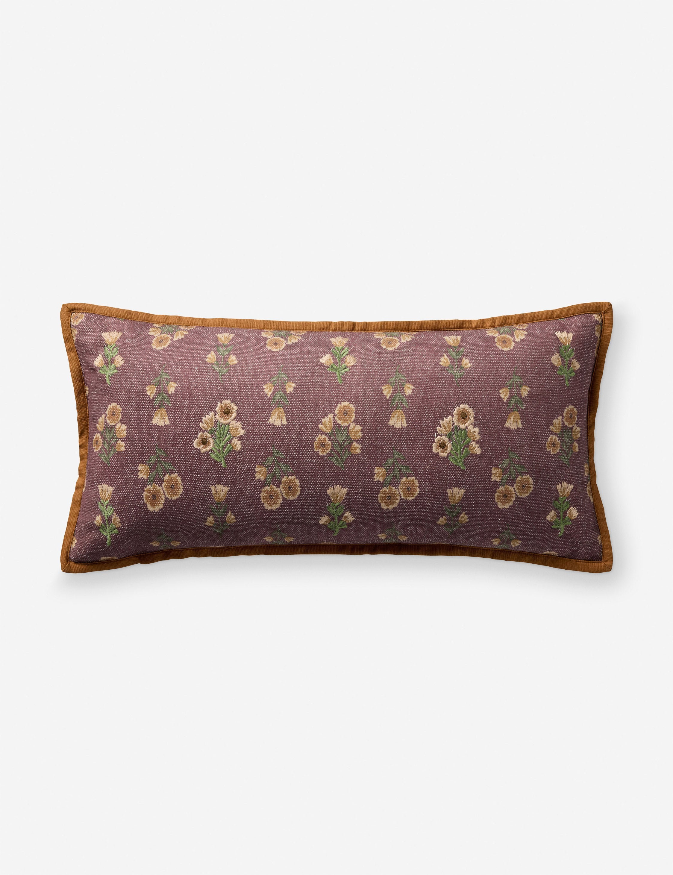 Lulu and Georgia Posie Embroidered Pillow by Chris Loves Julia x Loloi - view 2