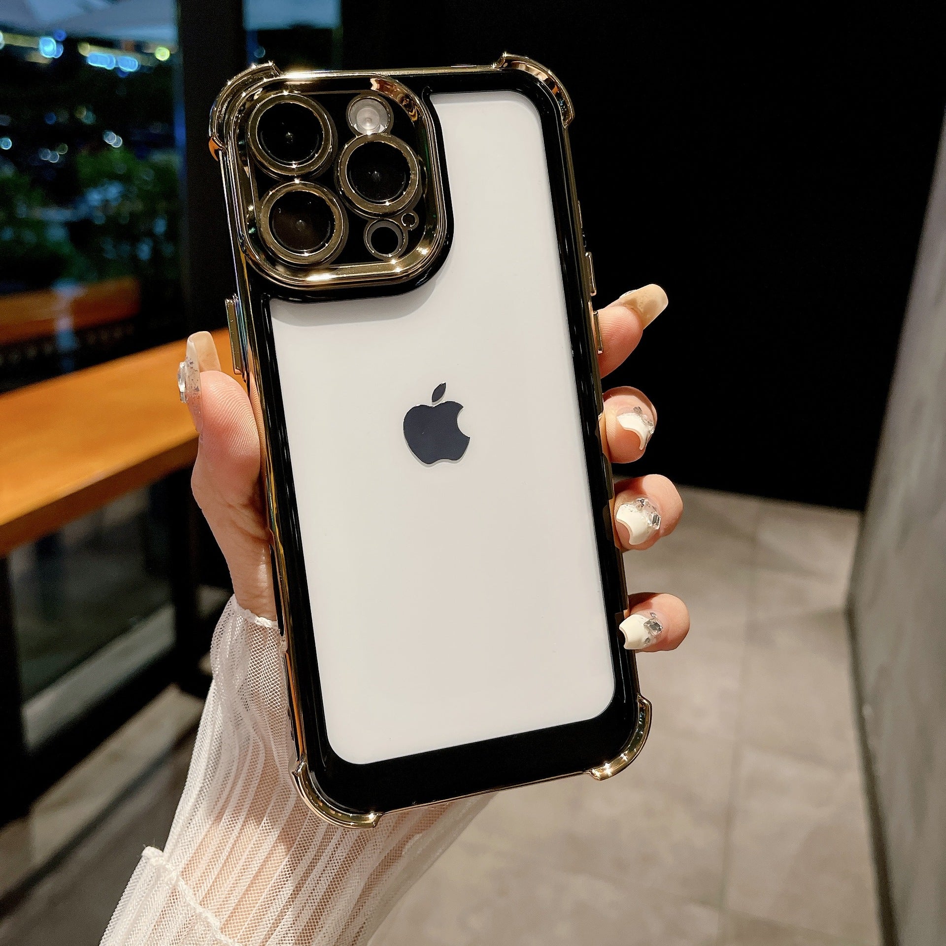 Million Cases High Edge Frame Clear Shield Case - iPhone